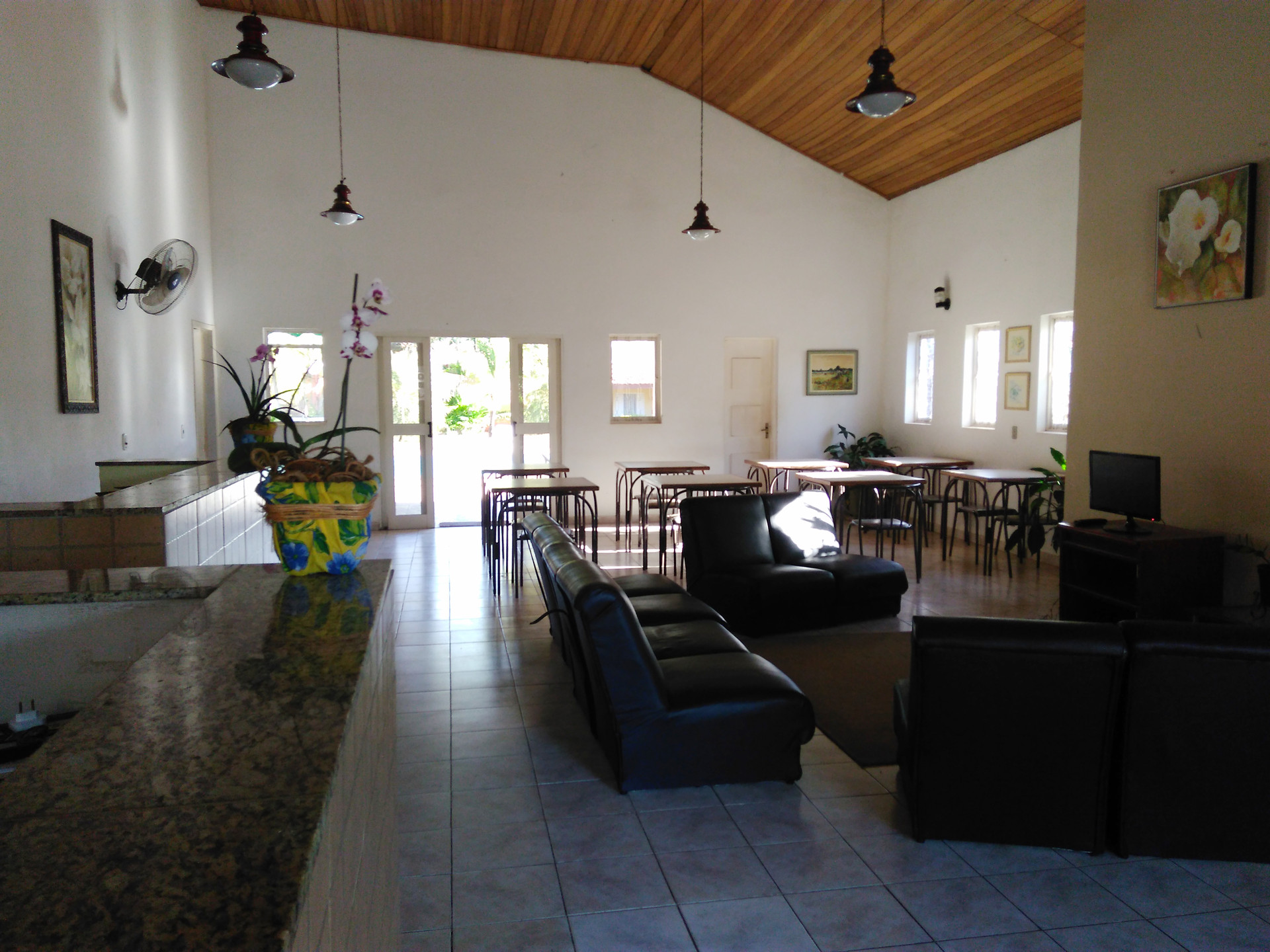 Vista Lobby Pousada Villarejo - Bauru