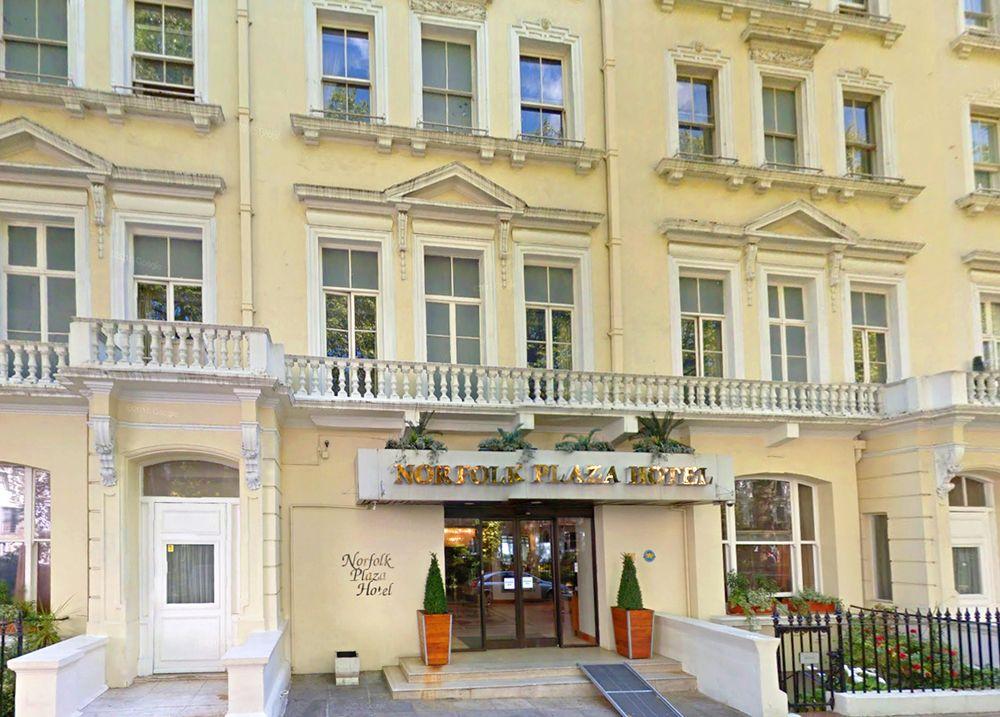Vista Exterior Norfolk Plaza Hotel
