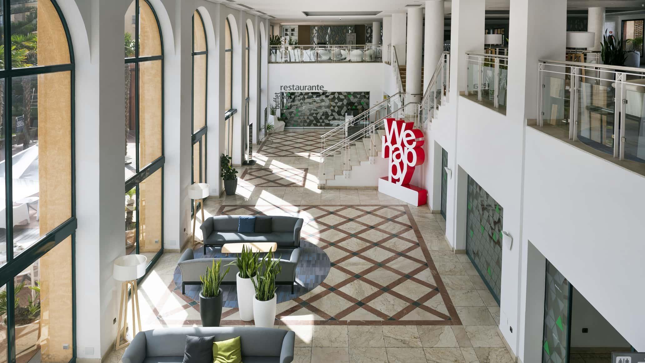 Vista Lobby Barceló Punta Umbría Mar