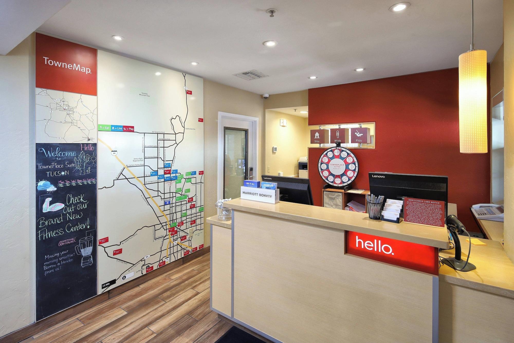 Vista Lobby TownePlace Suites by Marriott Tucson