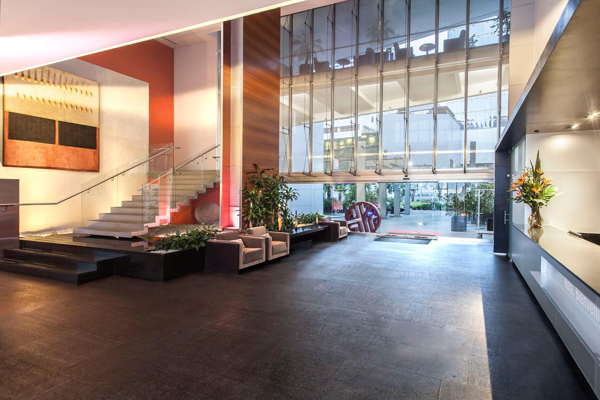 Vista Lobby NH Collection Mexico City Santa Fé