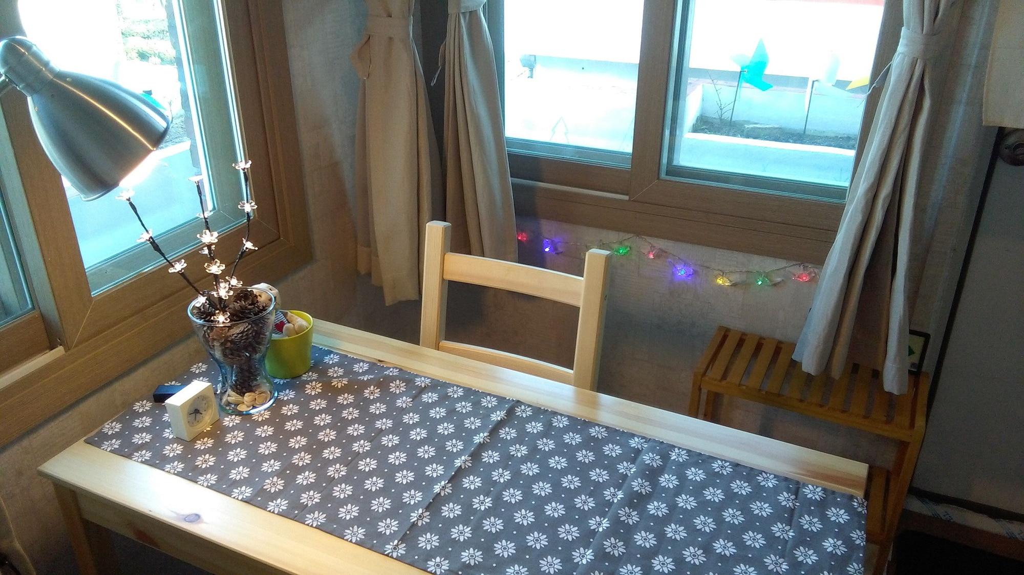 Equipamiento de Habitación Gangneung Station Guesthouse