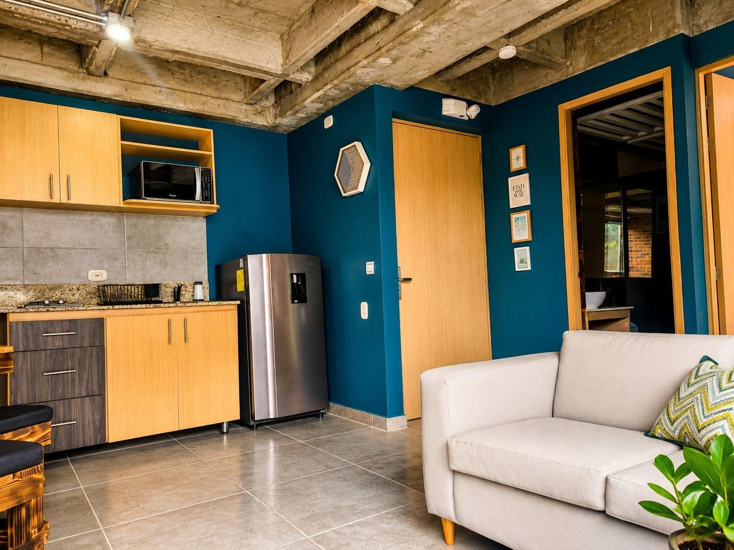 Equipamiento de Habitación Stylish Laureles Loft in Medellin