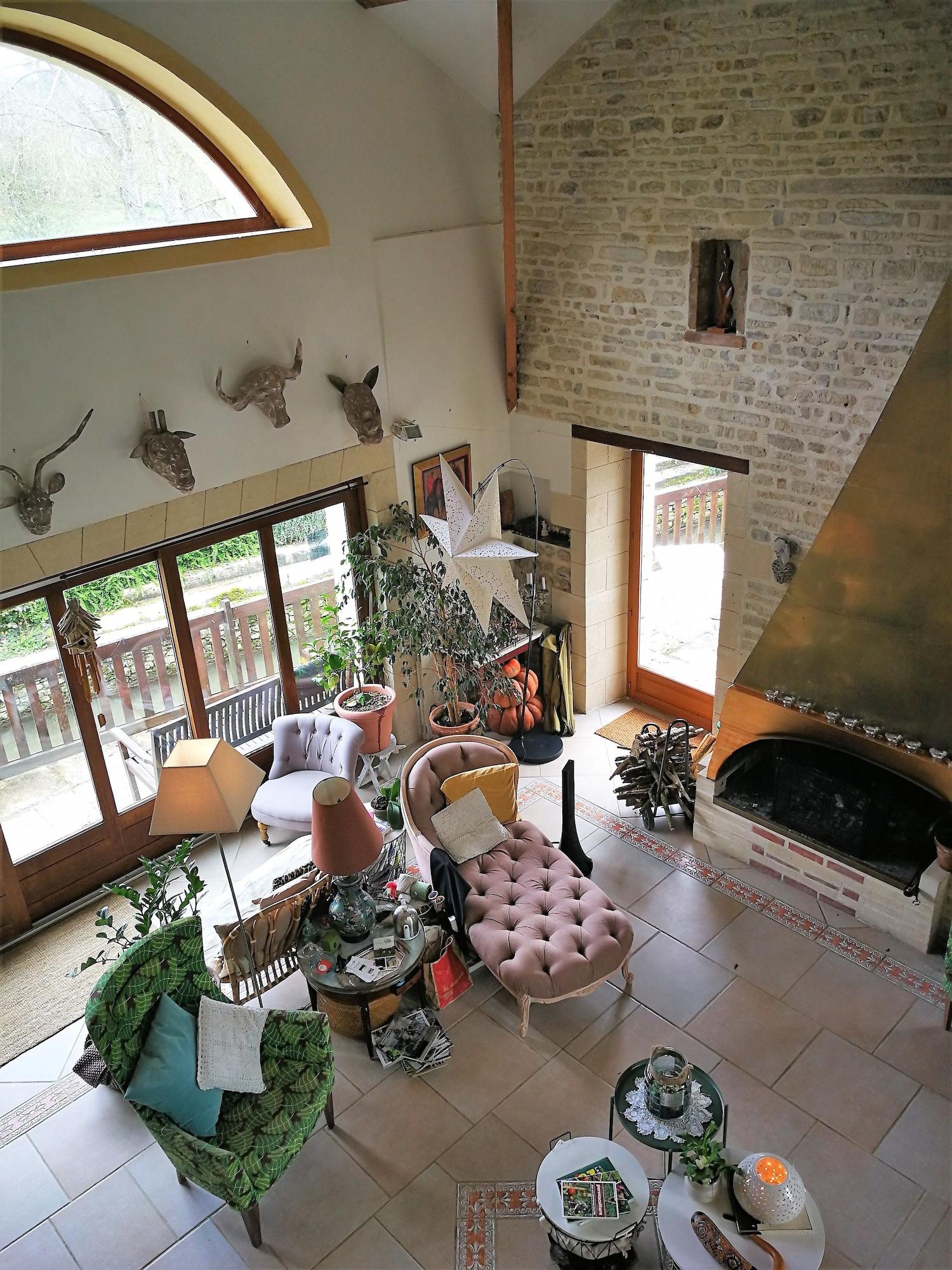 Bar/Salón Les Chambres de Capucine