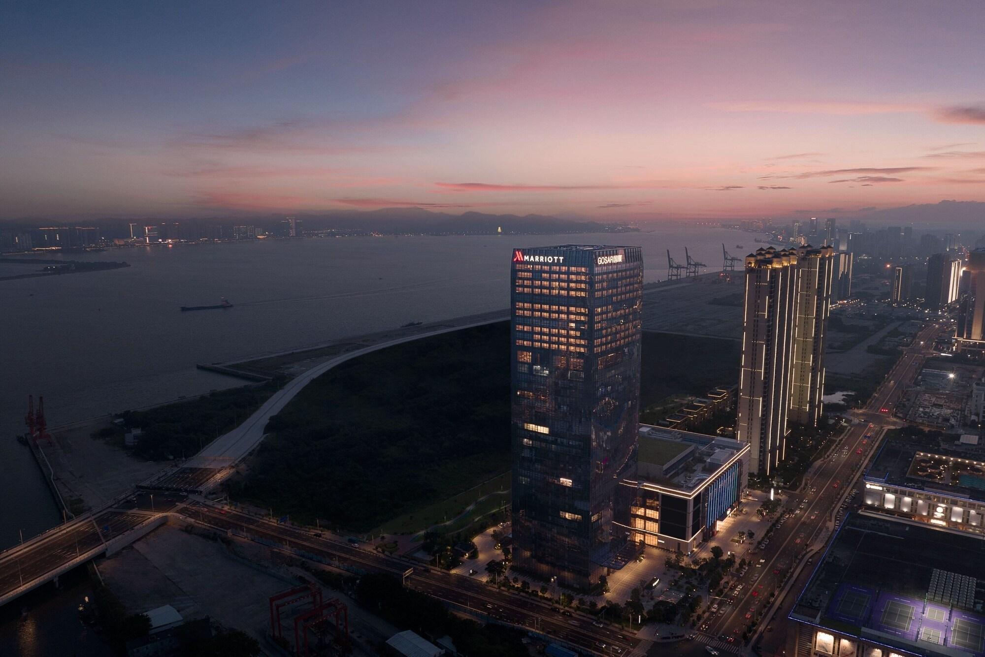 Vista Exterior Shantou Marriott Hotel