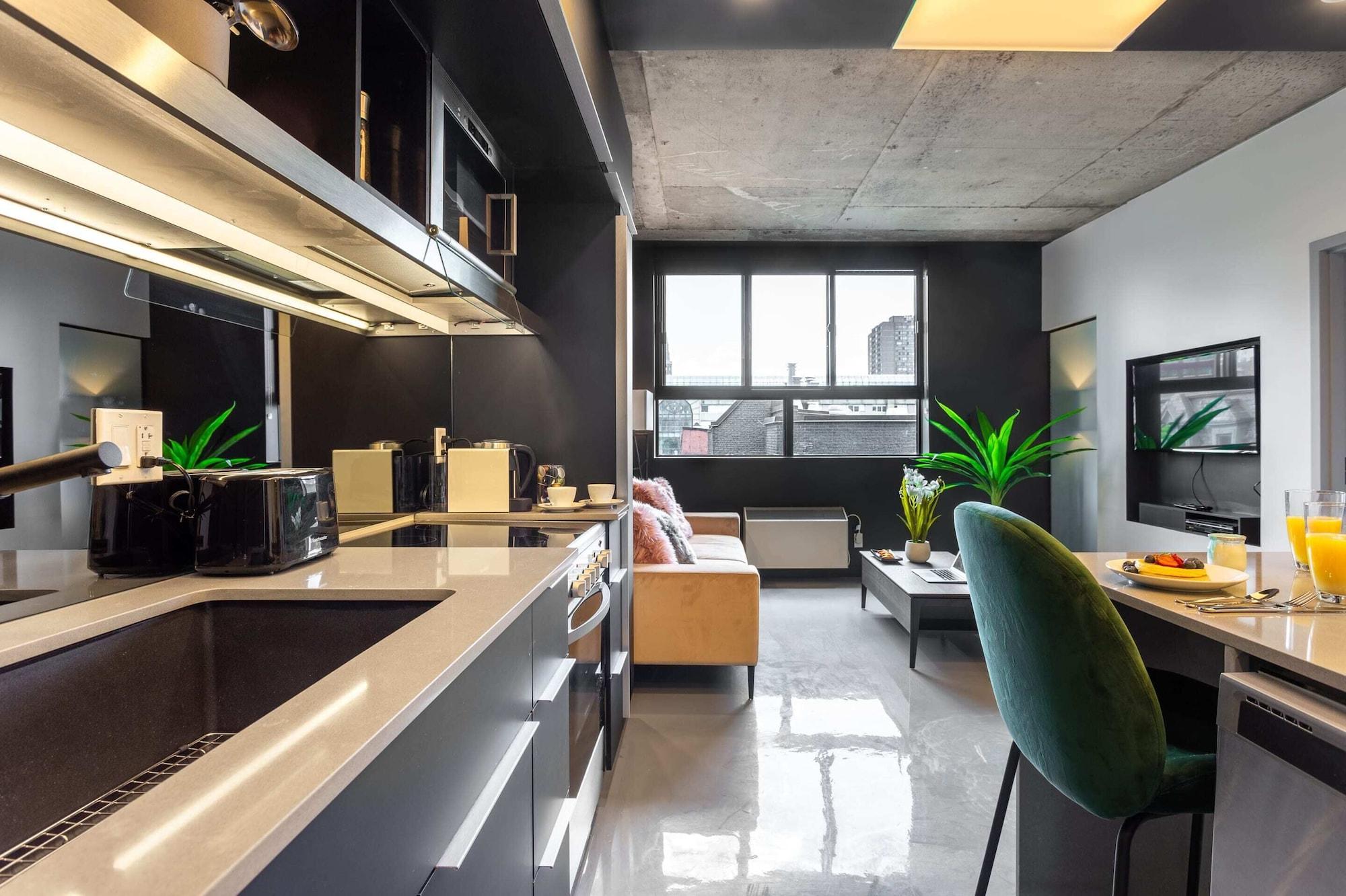 Equipamiento de Habitación Pierce Boutique Apartments