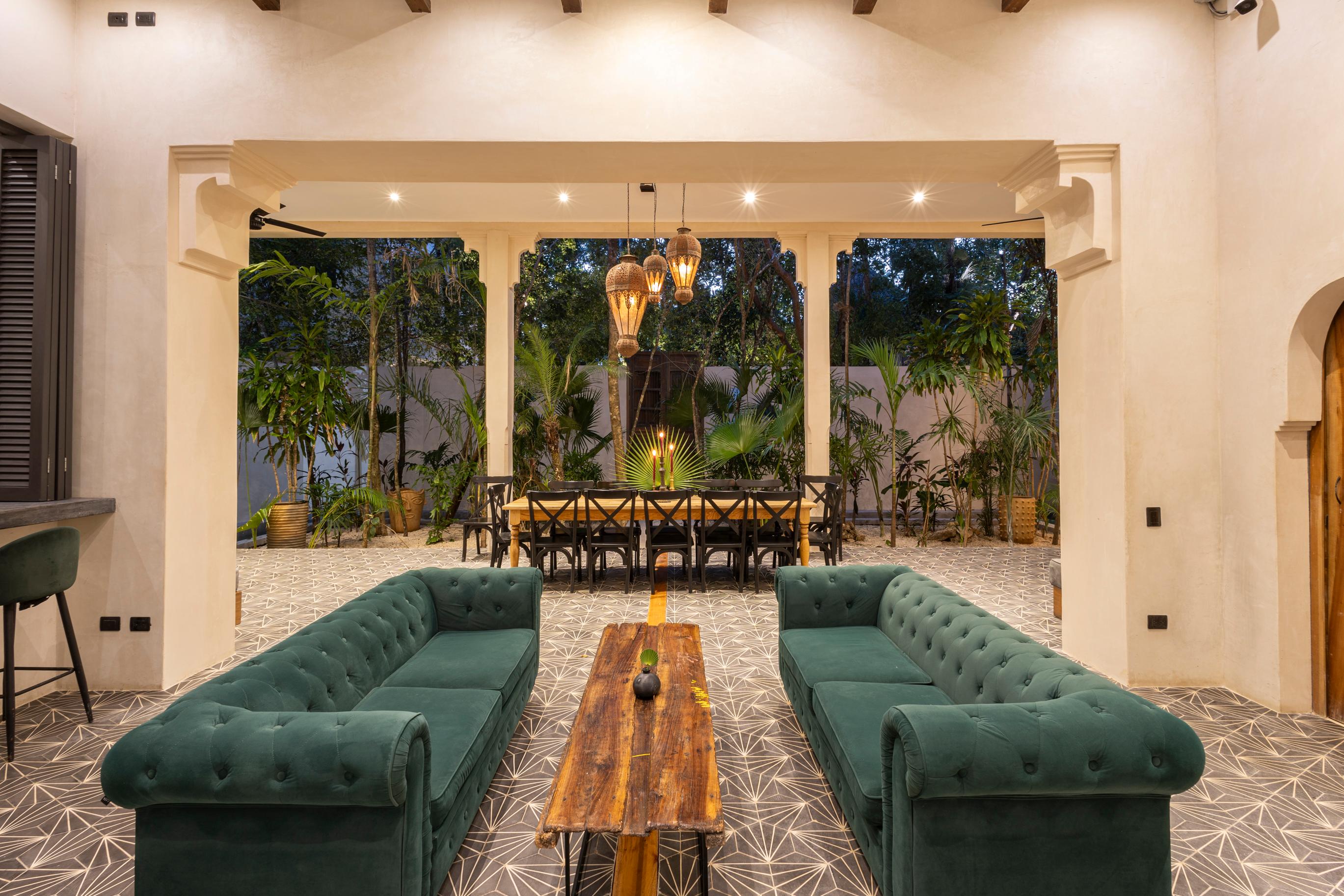 Vista Lobby Yum Kaax Boutique Villa