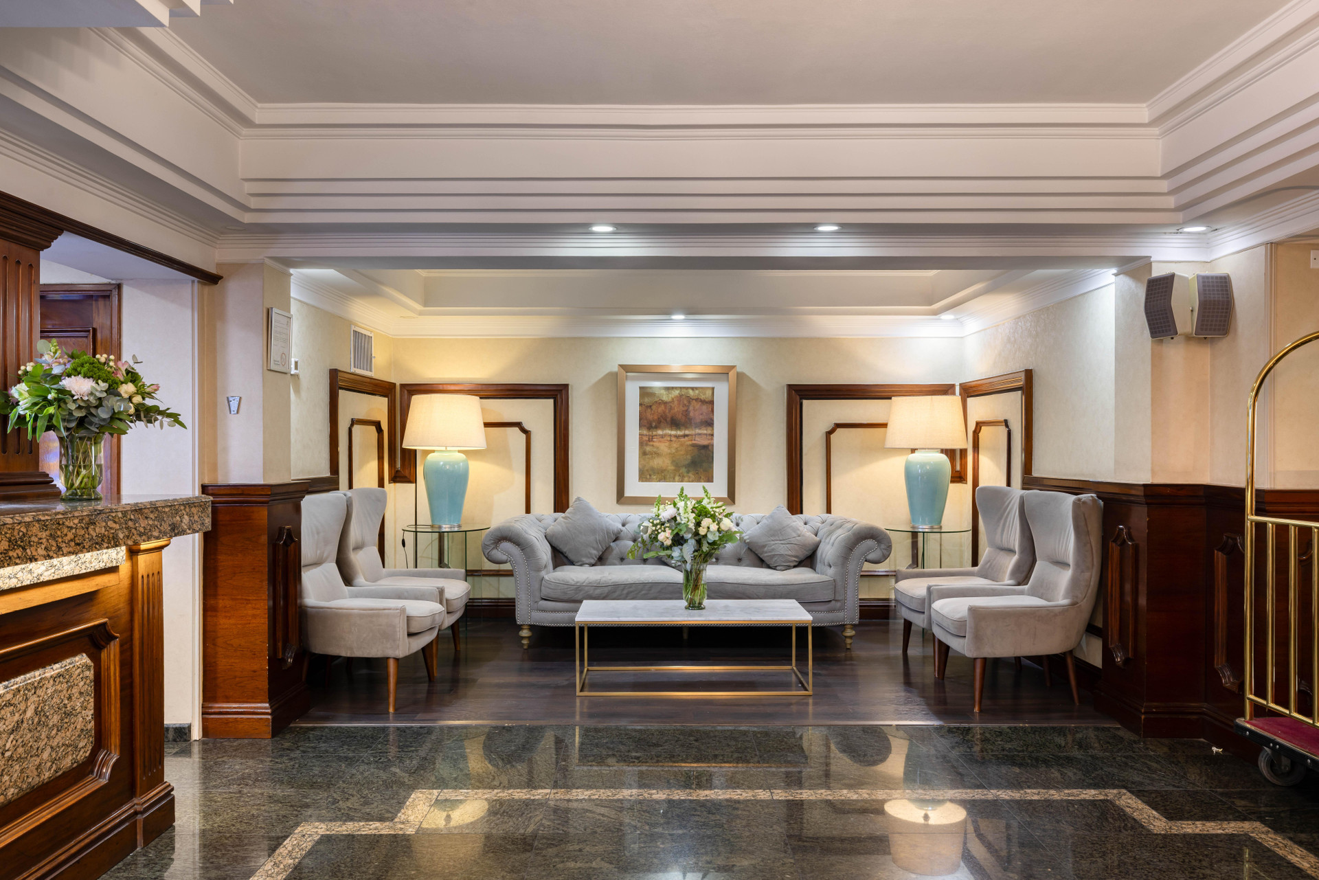 Vista Lobby Hotel Gran Palace