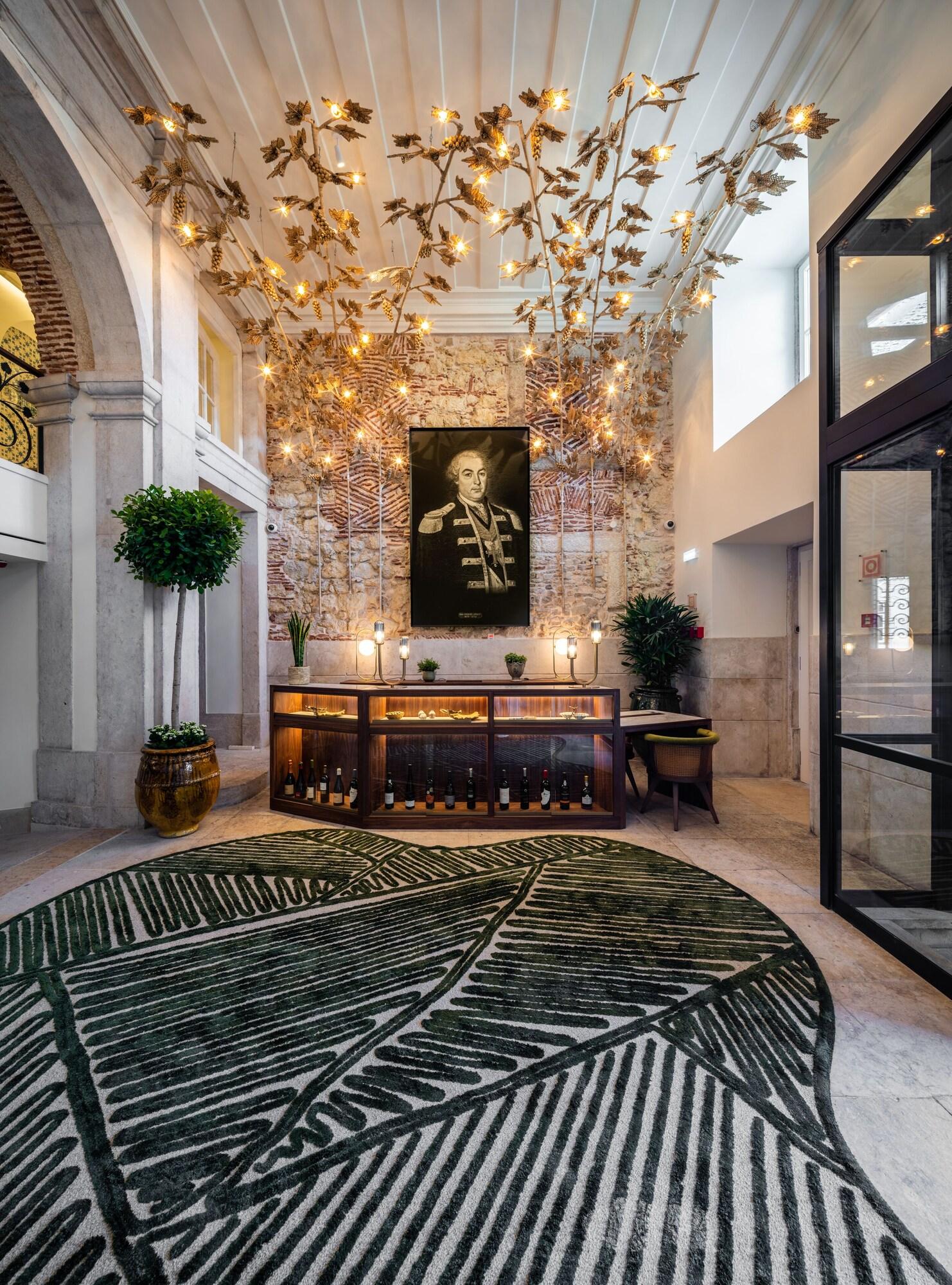 Vista Lobby Palácio Ludovice Wine Experience Hotel