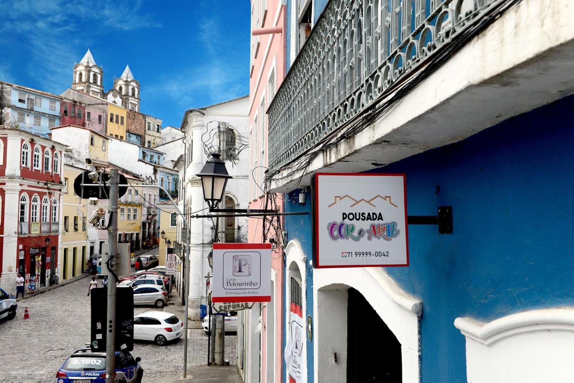 Vista Exterior Pousada Cor E Arte - Pelourinho