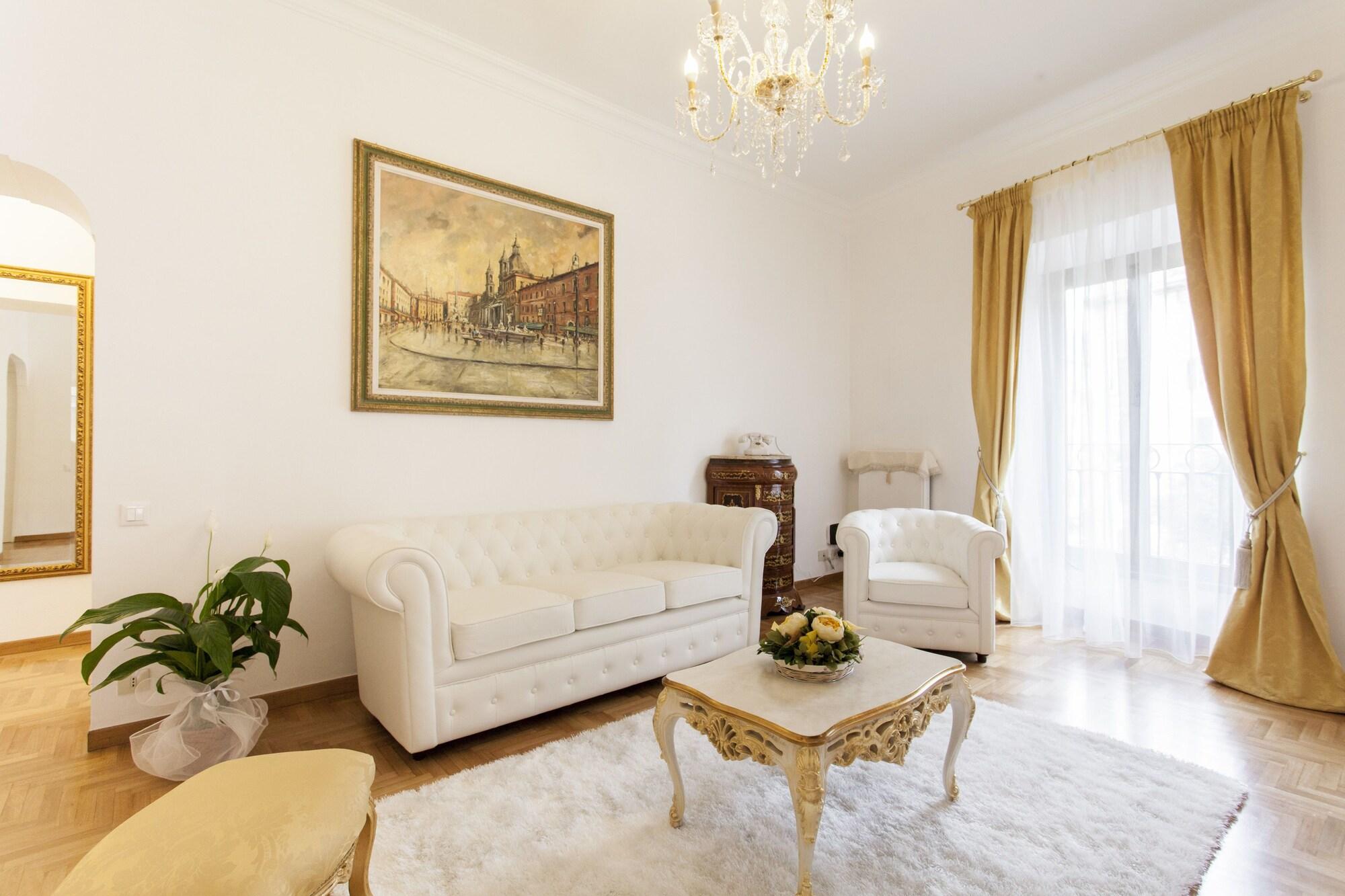 Vista Lobby Holiday Home 'suite Sarandrea' in Rome Vatican Saint Peter Area