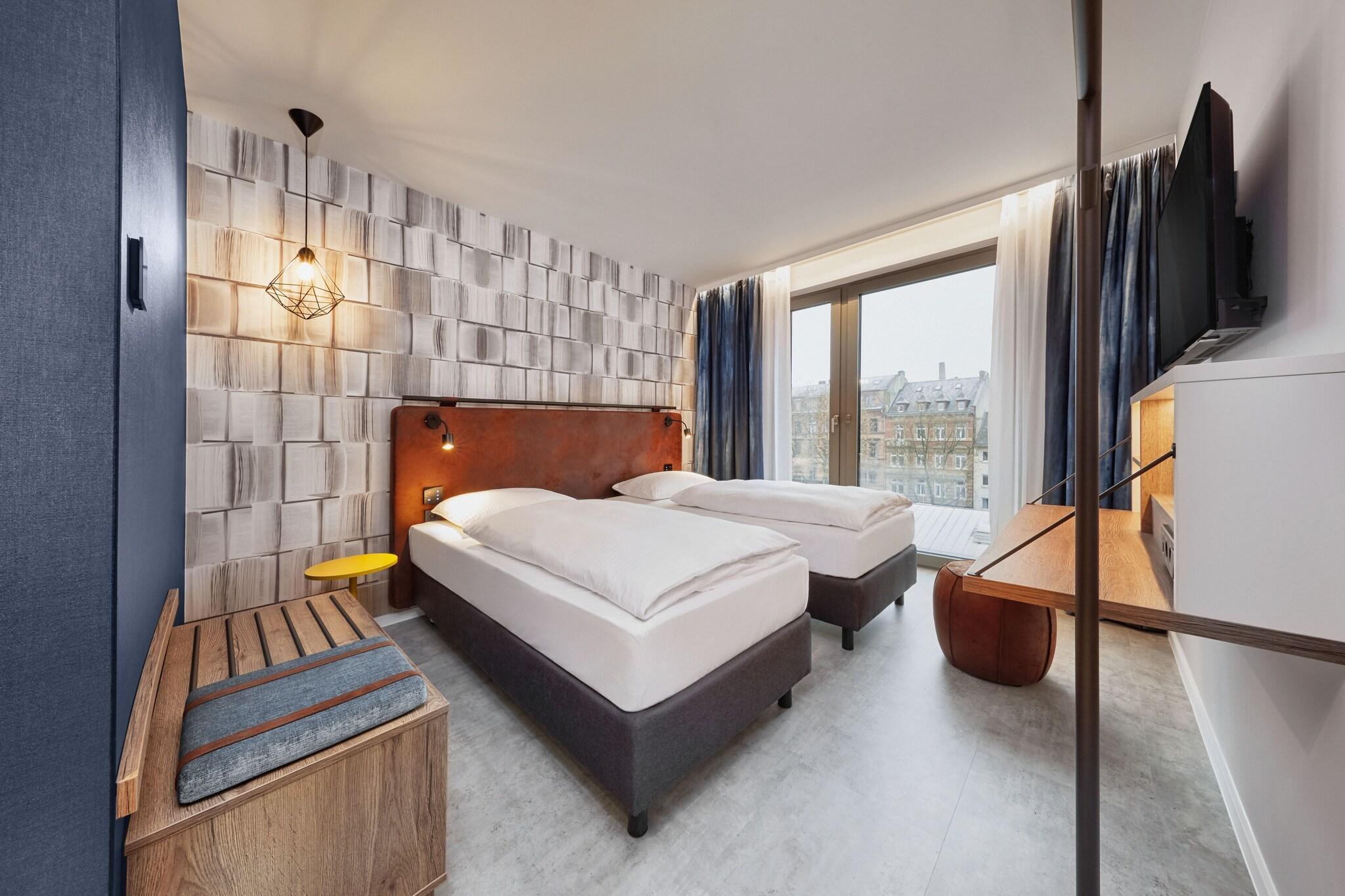 Vista Lobby H2 Hotel Mainz