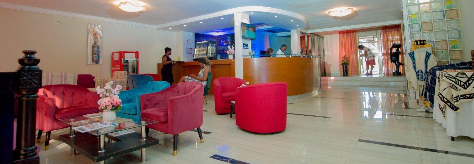 Vista Lobby Hôtel La Rose Blanche Korhogo