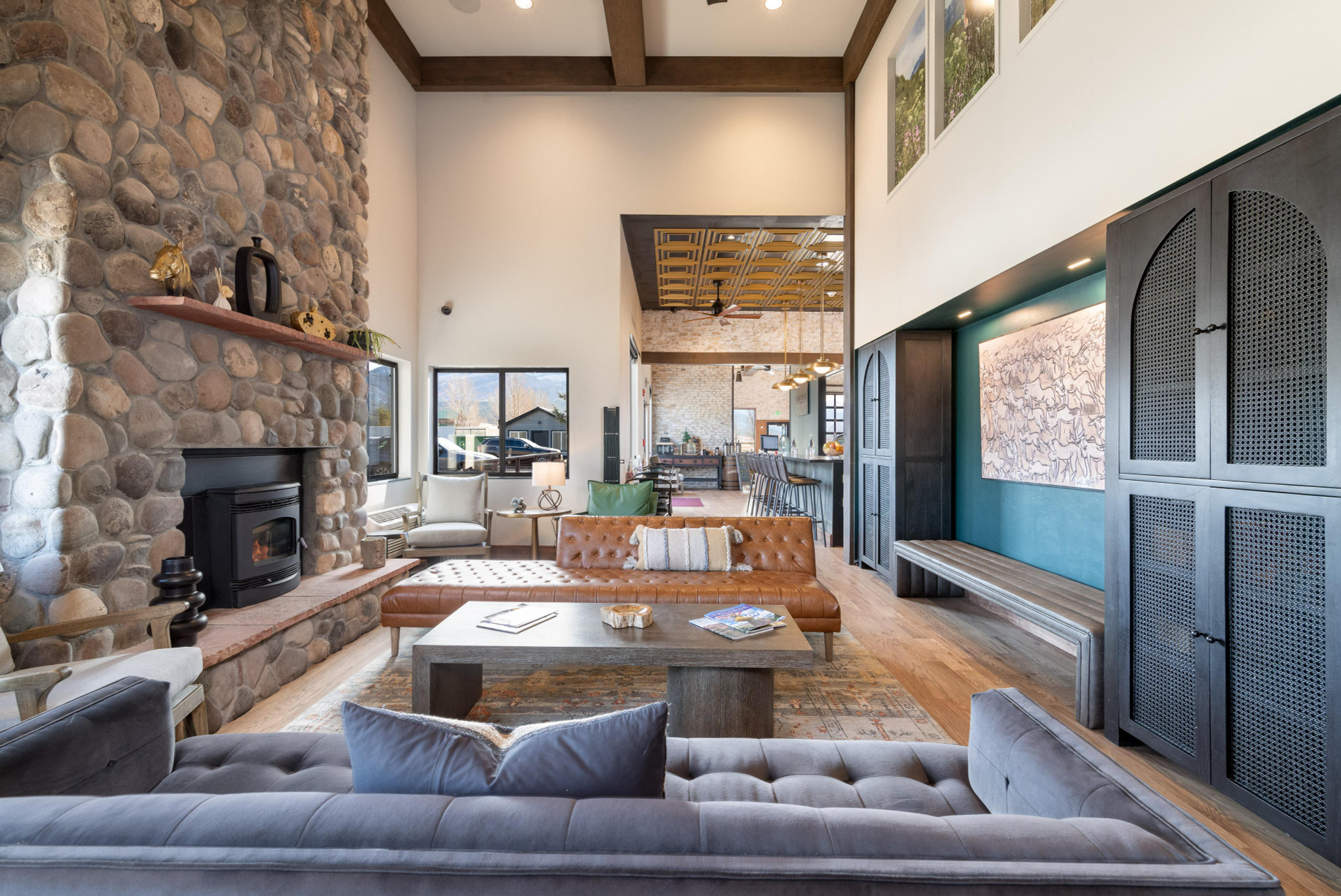Vista Lobby MTN Lodge Ridgway