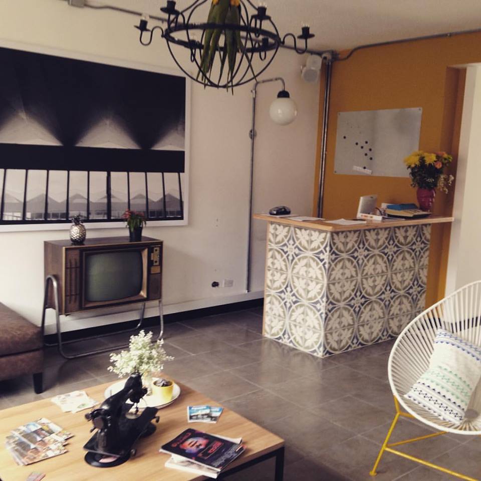 Vista Lobby Republica Hostel Bogota