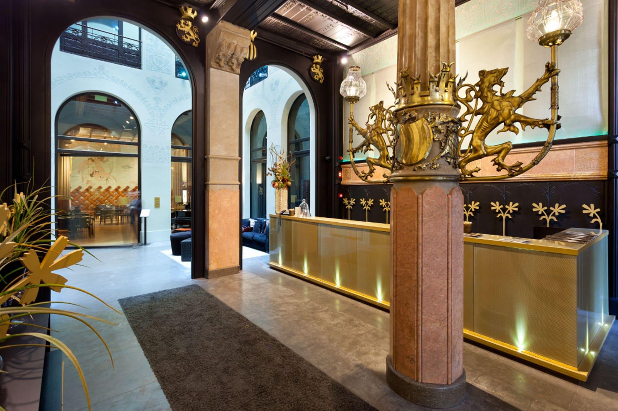 Vista Lobby Hotel España Ramblas