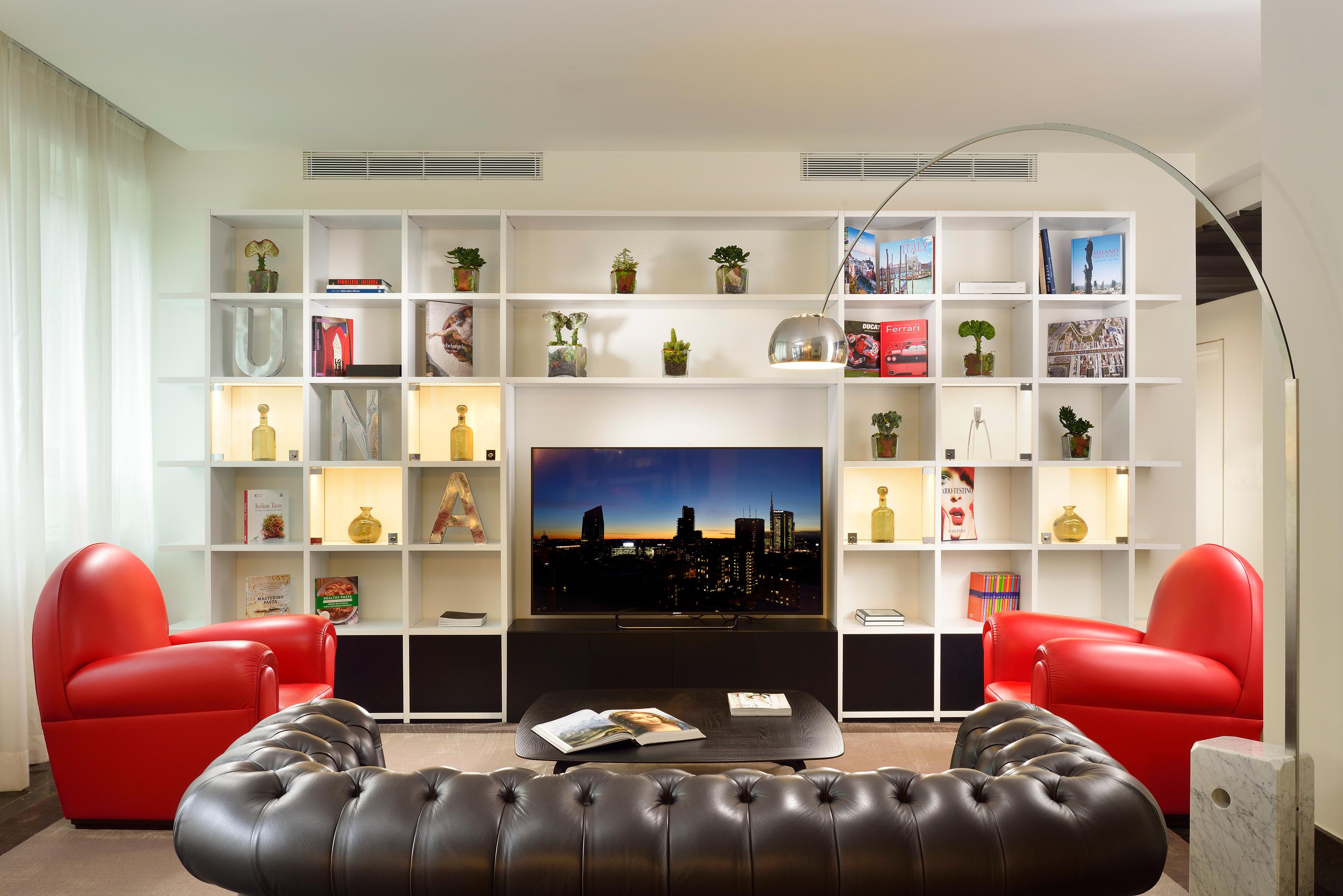 Vista Lobby UNA HOTELS Century Milano