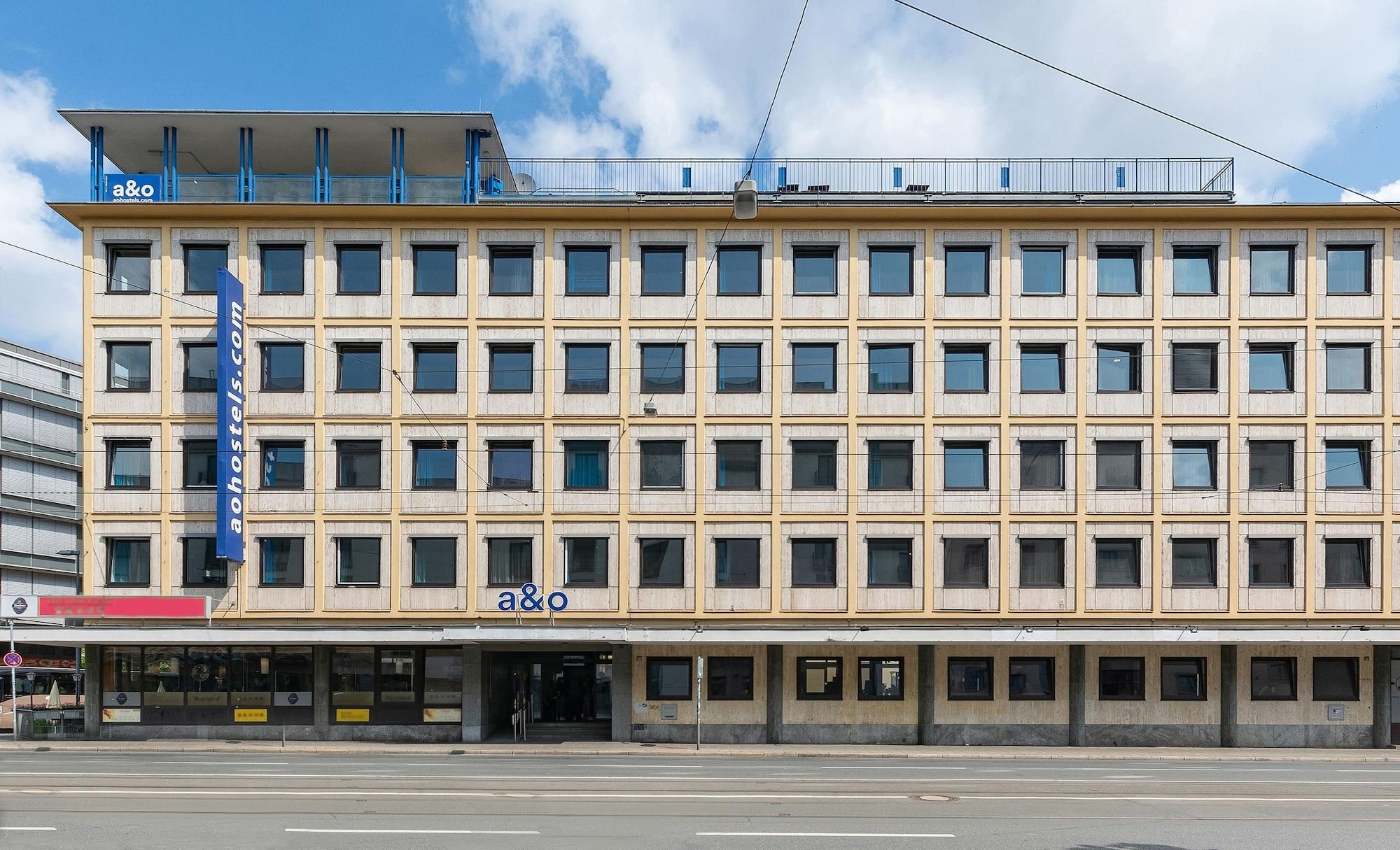Vista Exterior a&o Nürnberg Hauptbahnhof - Hostel