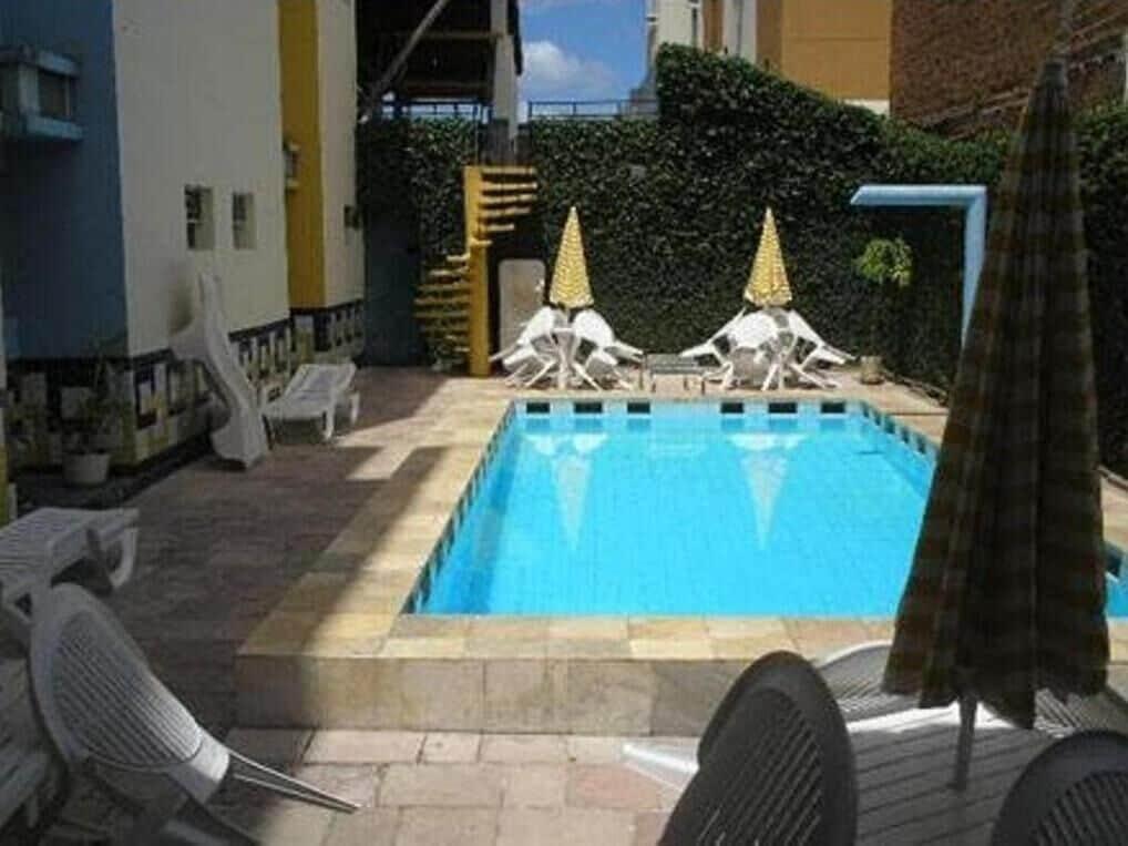 Vista Piscina Rede Andrade Porto Mar