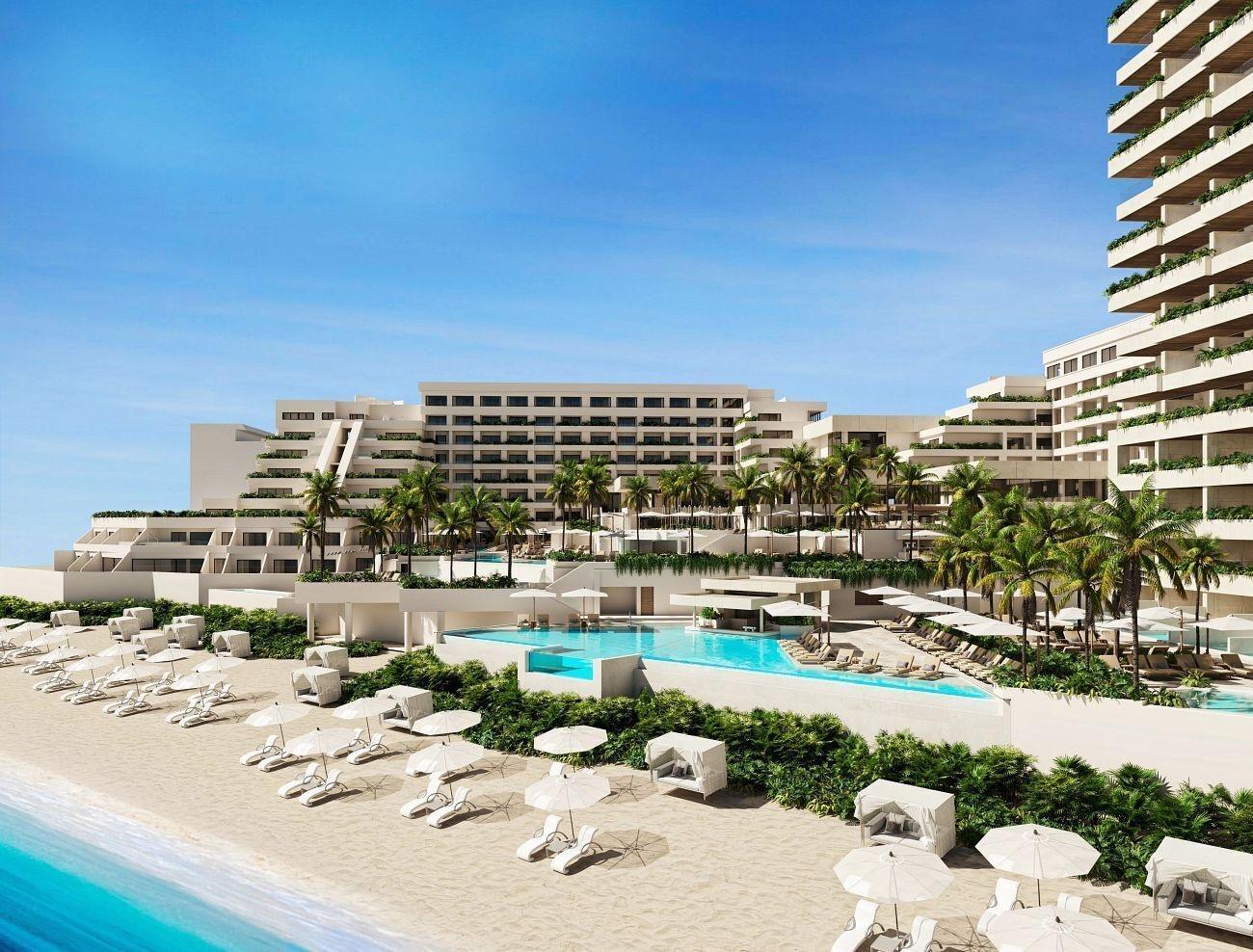 Vista Exterior Secrets Mirabel Cancún Resort & Spa – Adults Only – All Inclusive