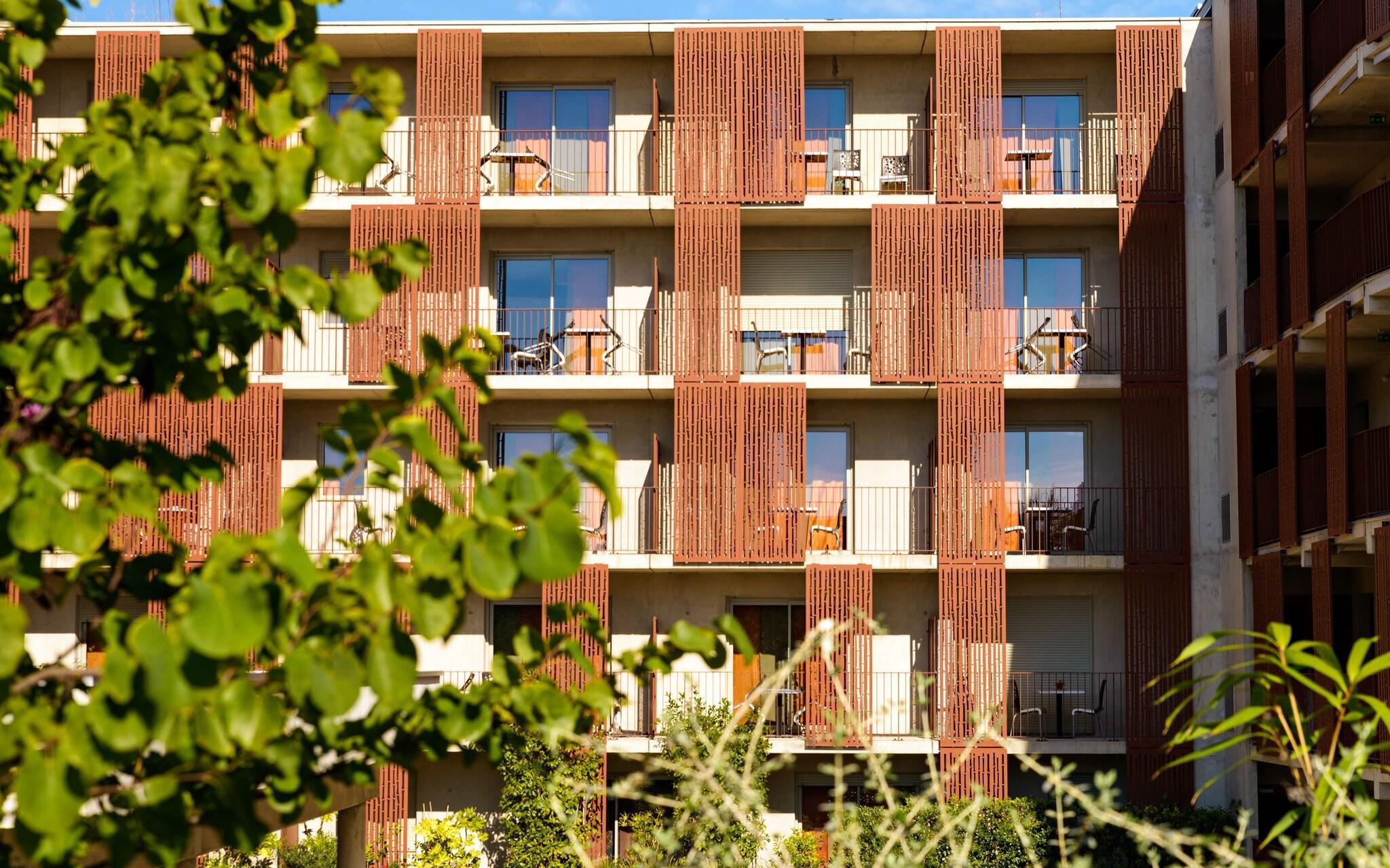 Vista Exterior Lagrange Apart'HOTEL Montpellier Millénaire