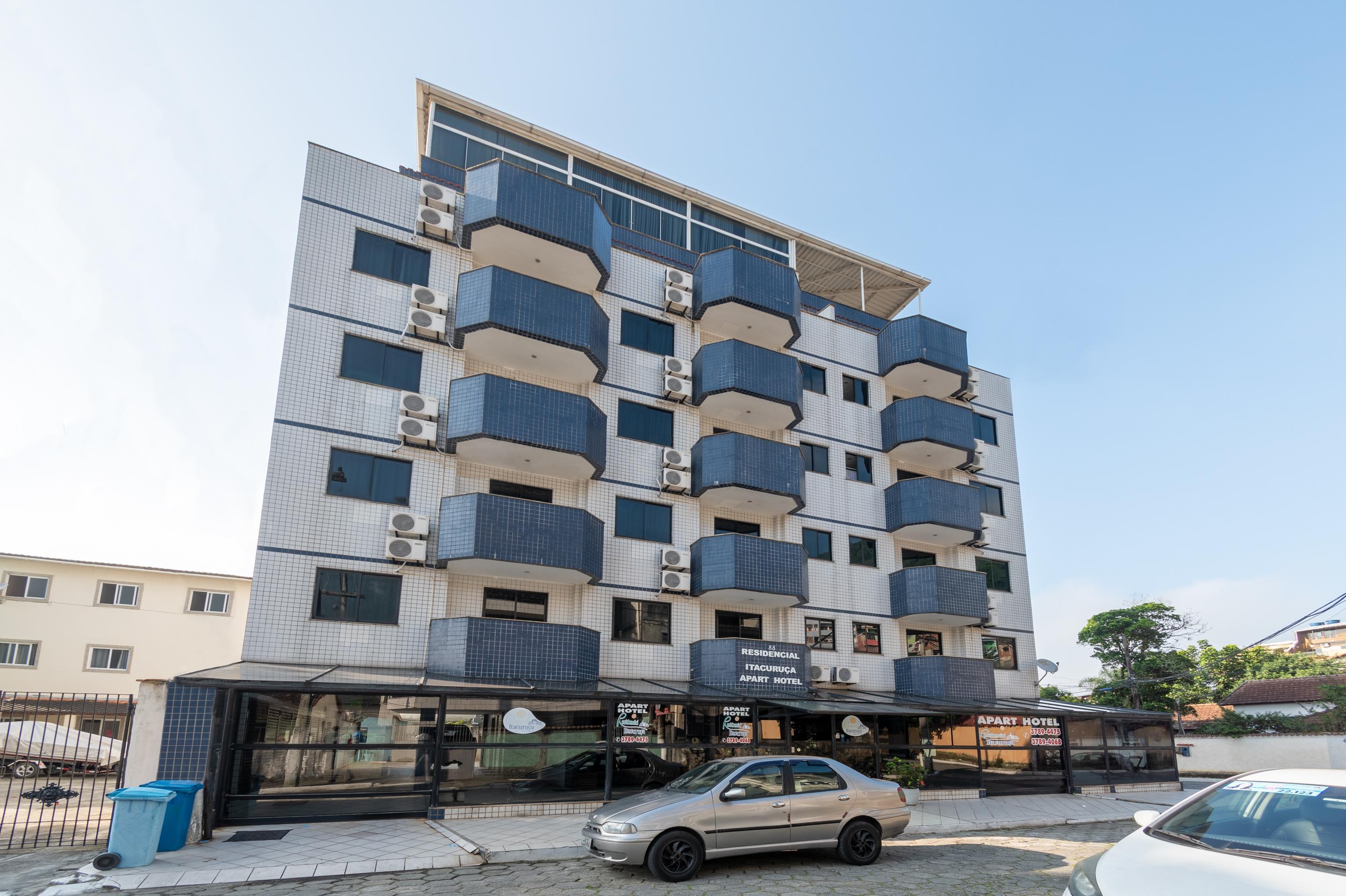 Vista Exterior OYO Residencial Itacuruçá Apart Hotel, Mangaratiba
