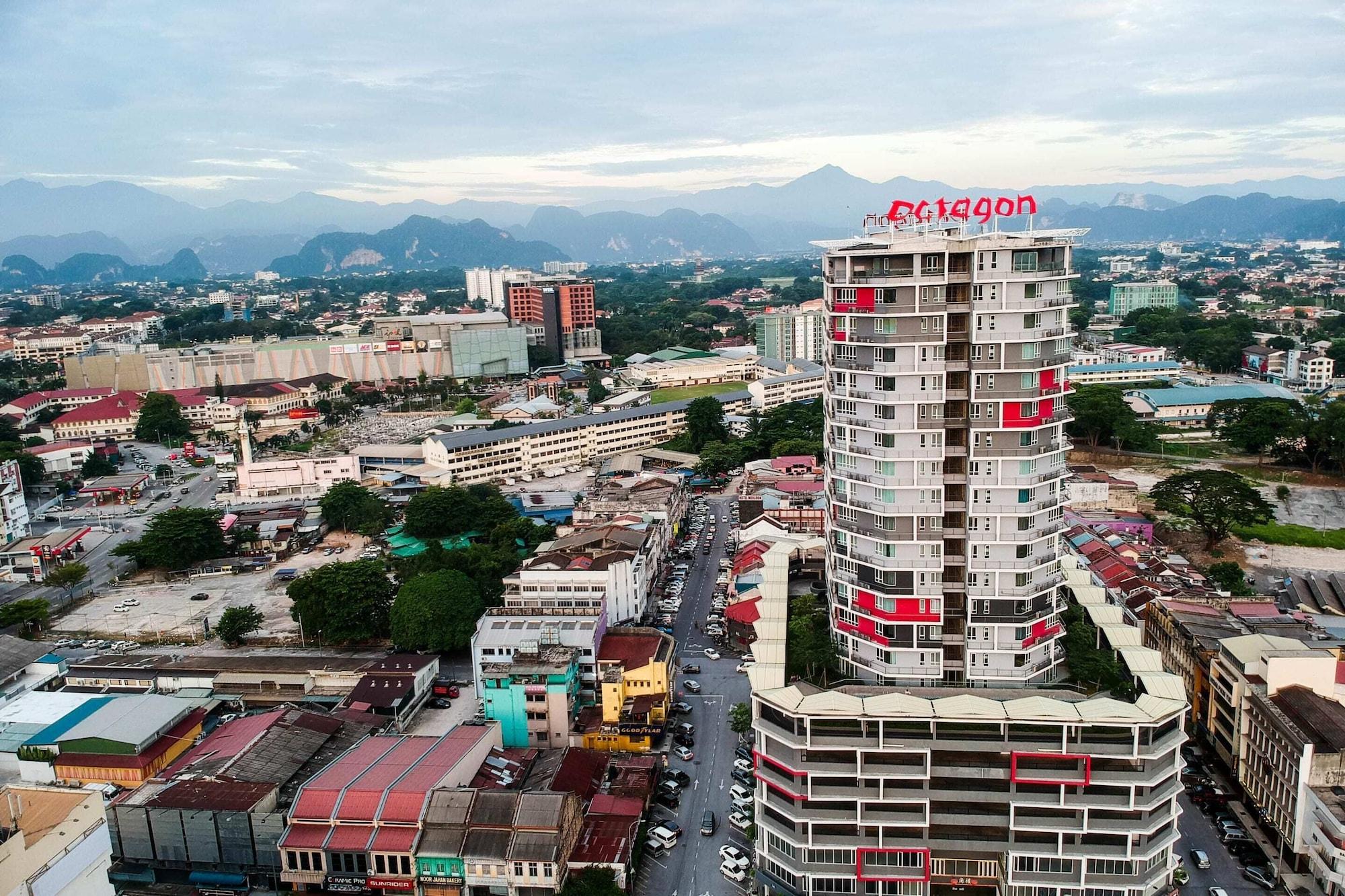 Vista Exterior The Octagon Ipoh by Plush