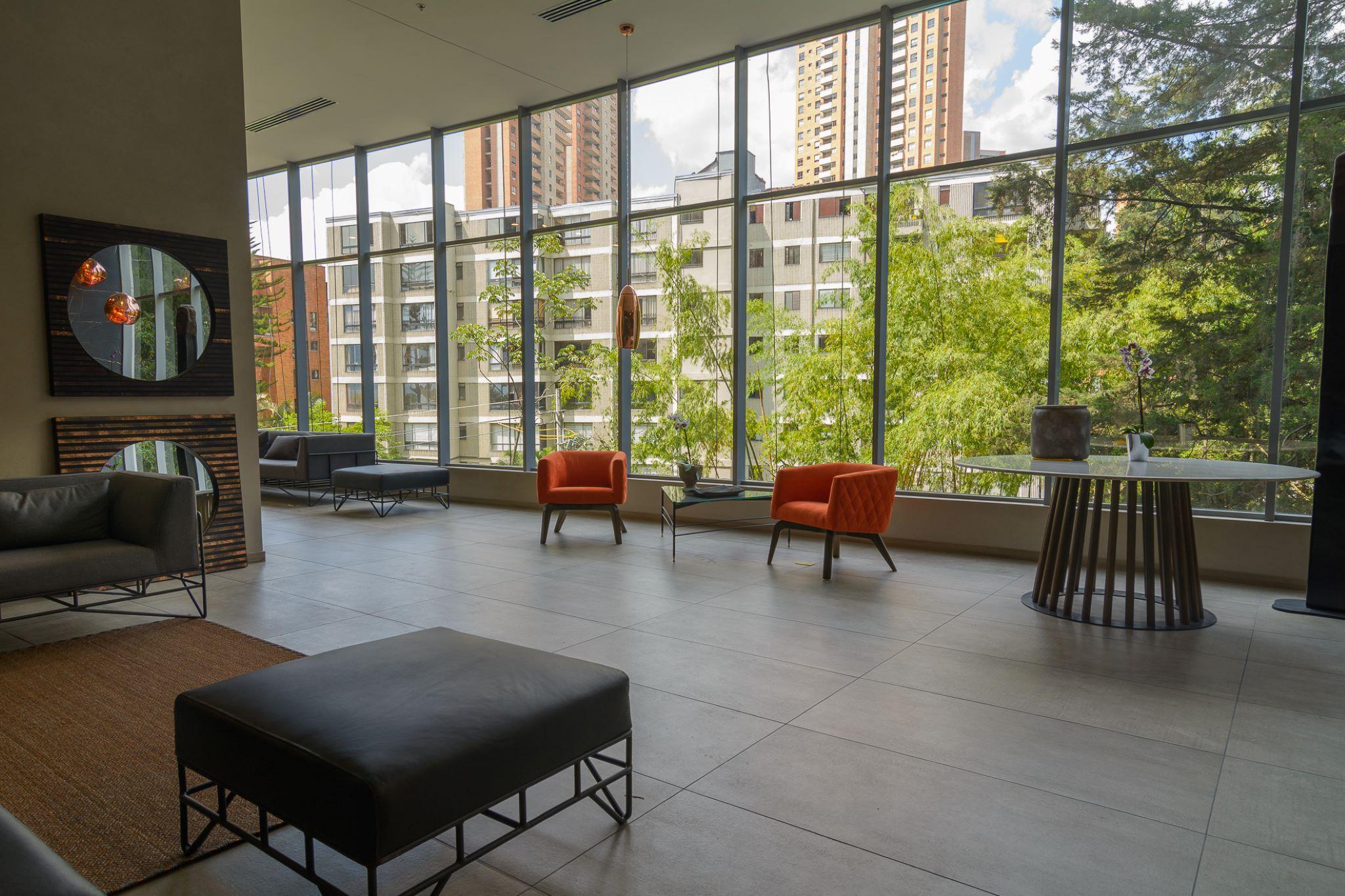 Vista Lobby Novotel Medellín El Tesoro