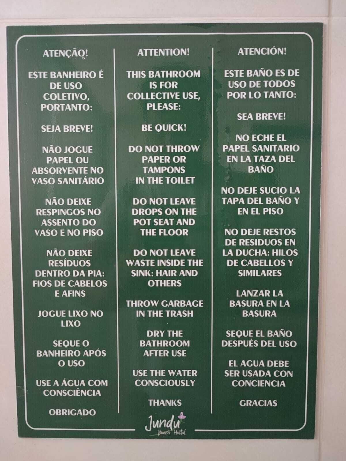 Vista Lobby Jundu Beach Hostel