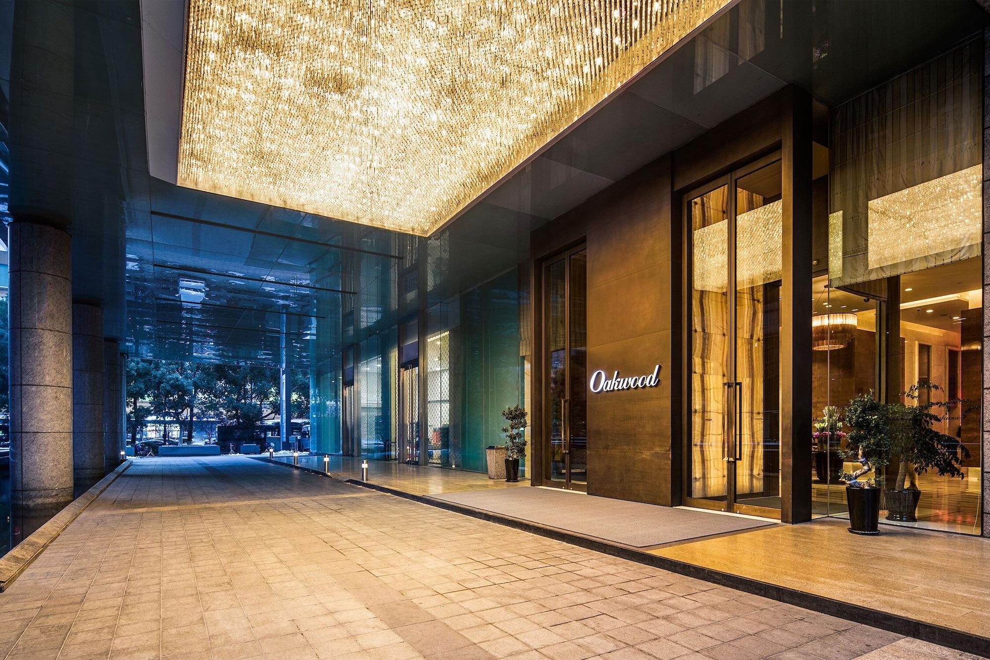 Vista Exterior Oakwood Residence Hangzhou