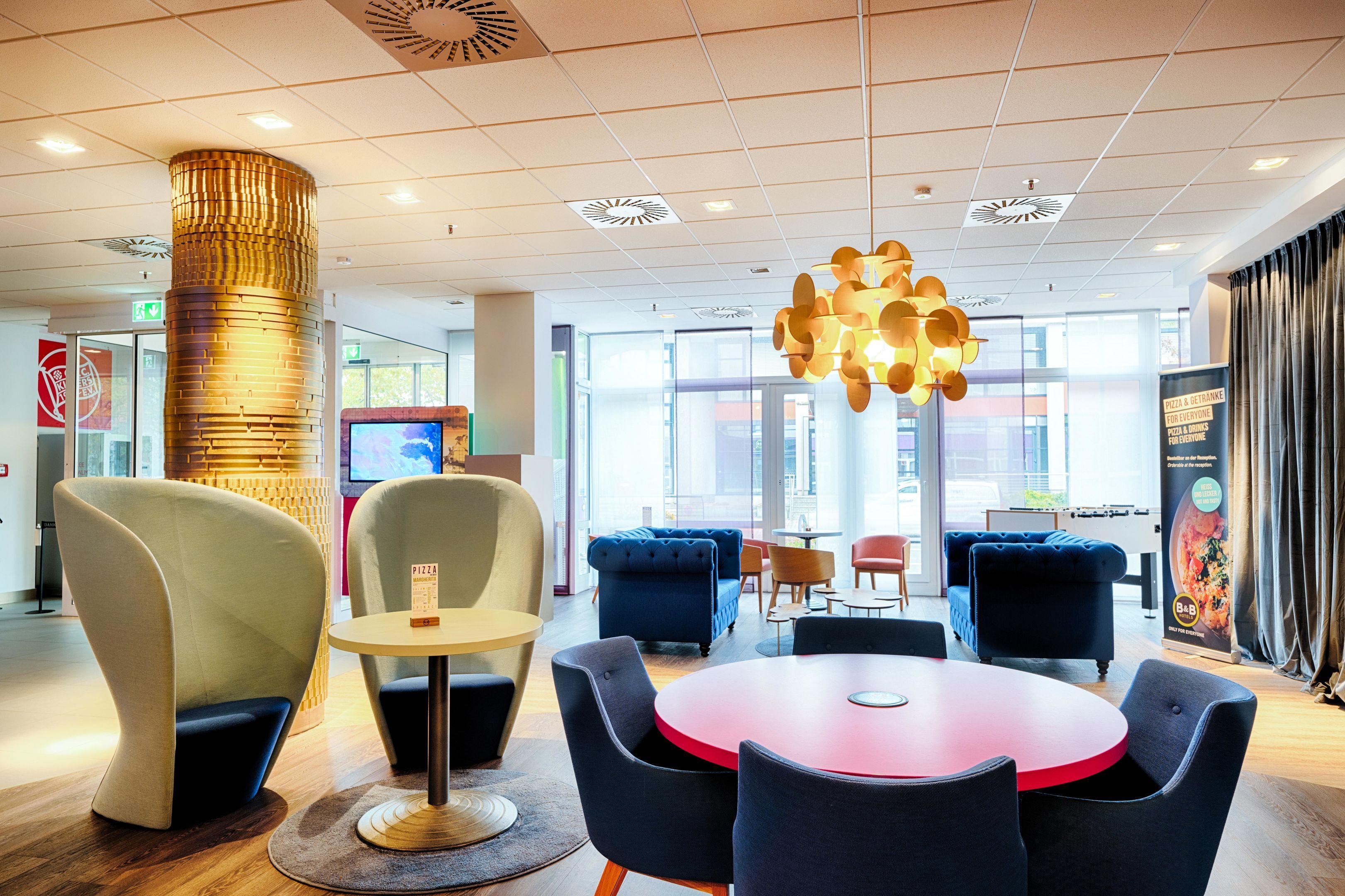 Vista Lobby B&B Hotel Offenbach-Kaiserlei