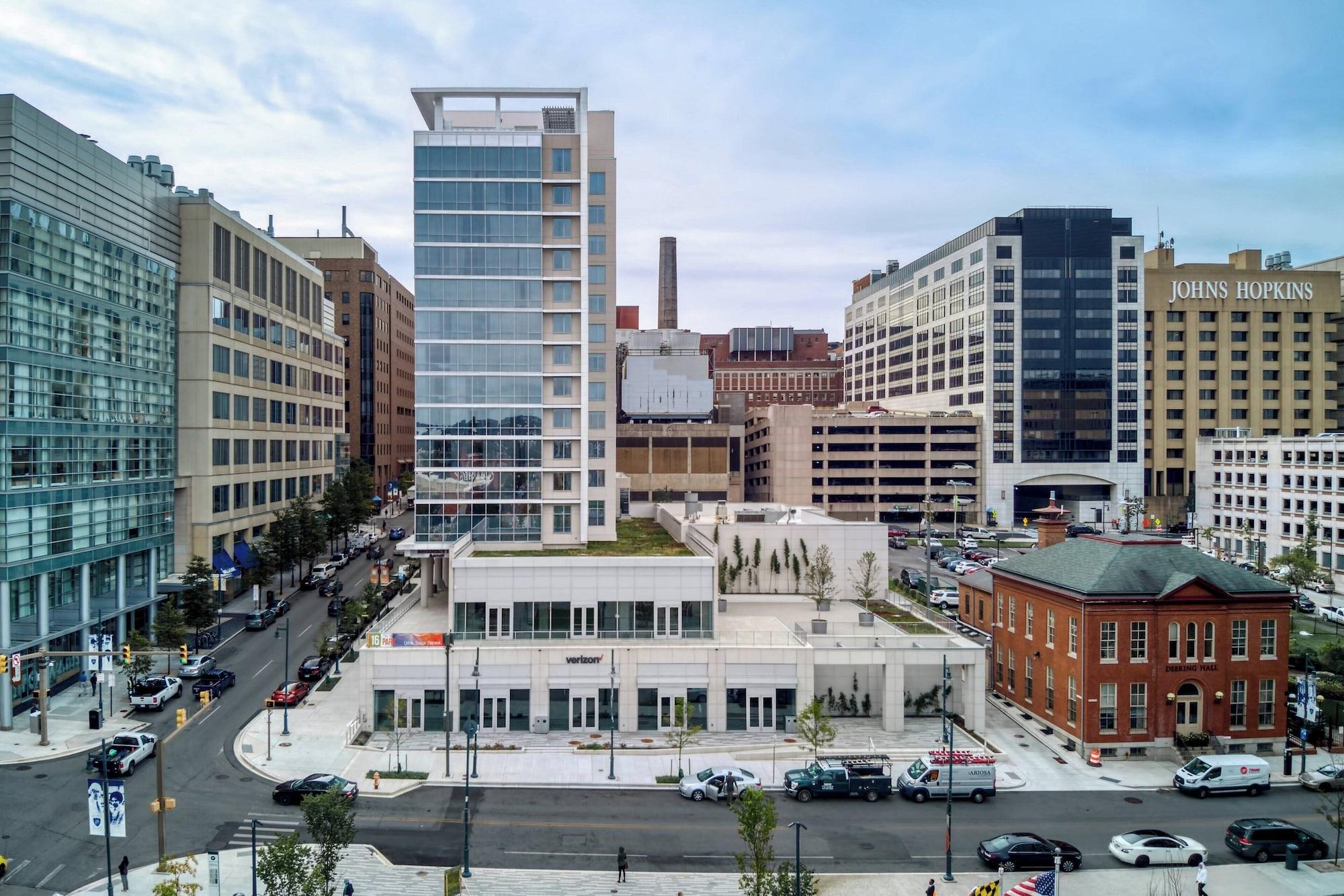 Vista Exterior Residence Inn by Marriott Baltimore at The Johns Hopkins Medical Campus