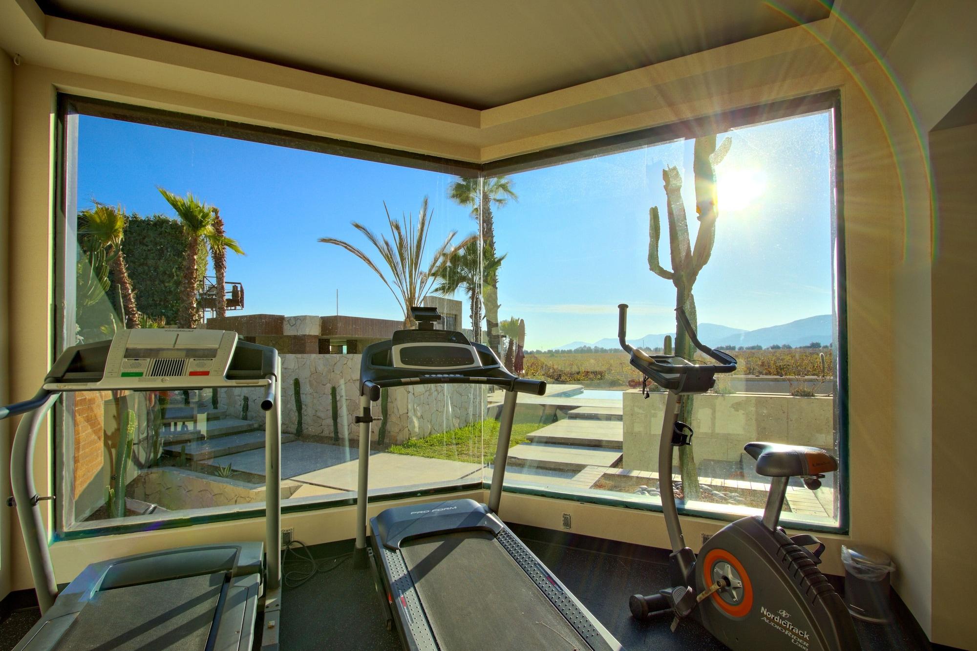 Gimnasio Hotel Boutique Valle de Guadalupe & Spa