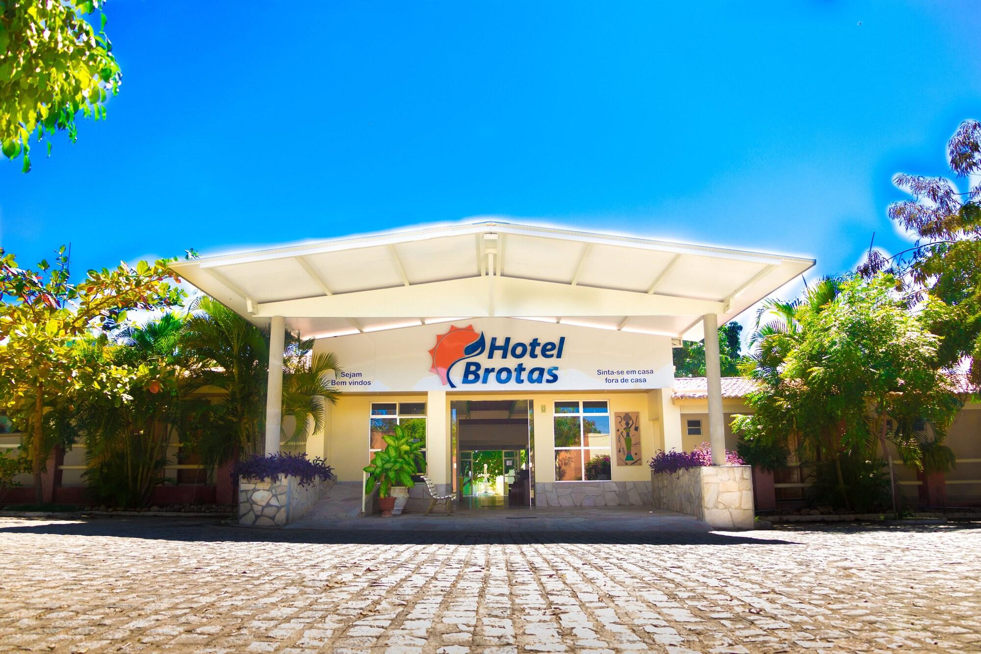 Vista Exterior Hotel Brotas