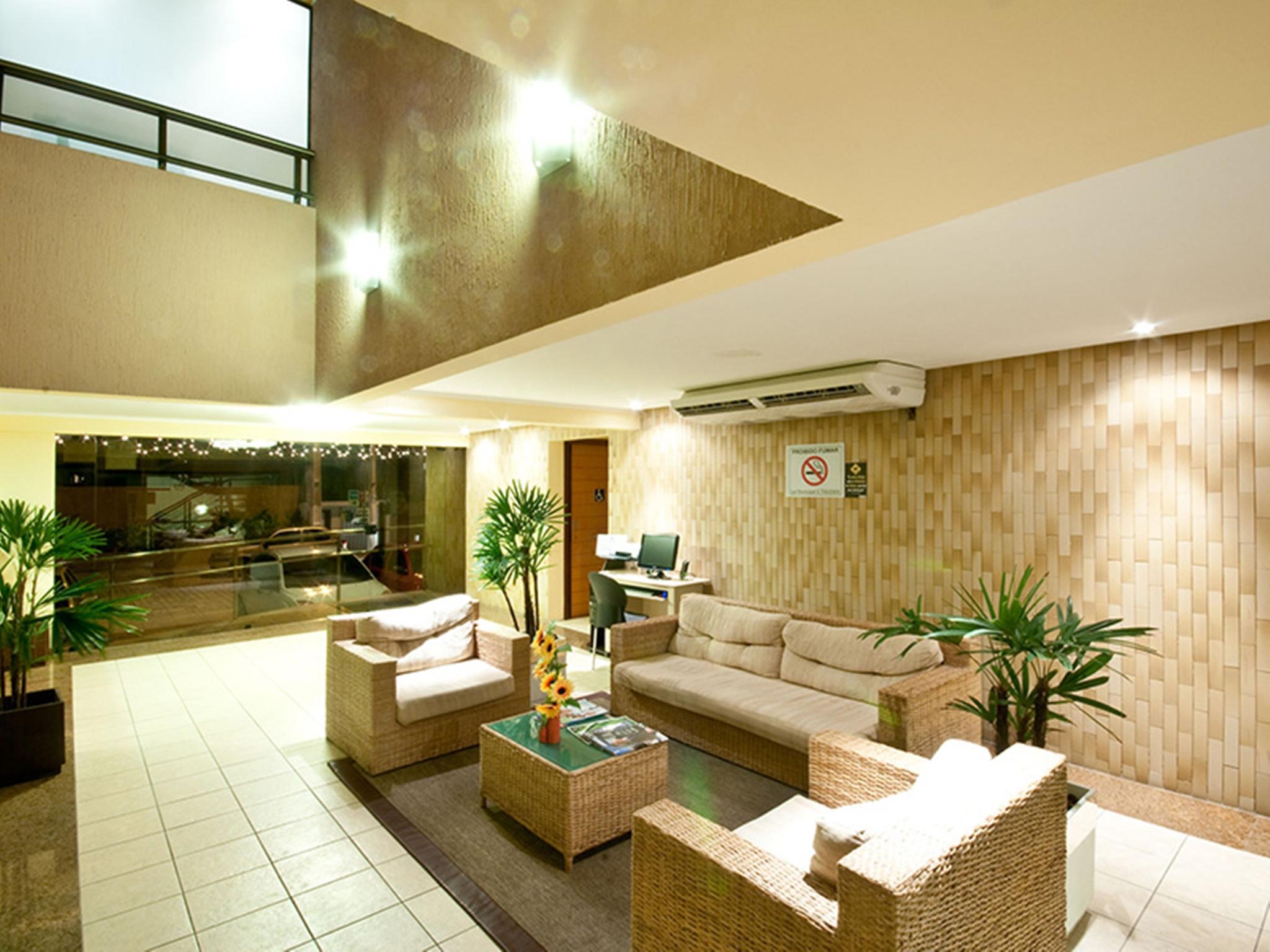 Vista Lobby Mirador Praia Hotel