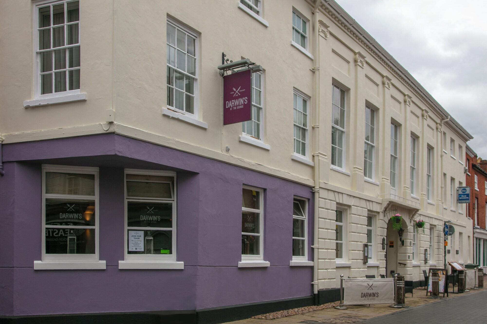 Vista Exterior Best Western Lichfield City Centre The George Hotel