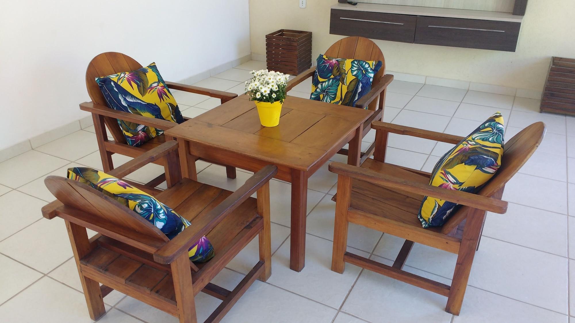 Vista Lobby Manhã Dourada Pousada