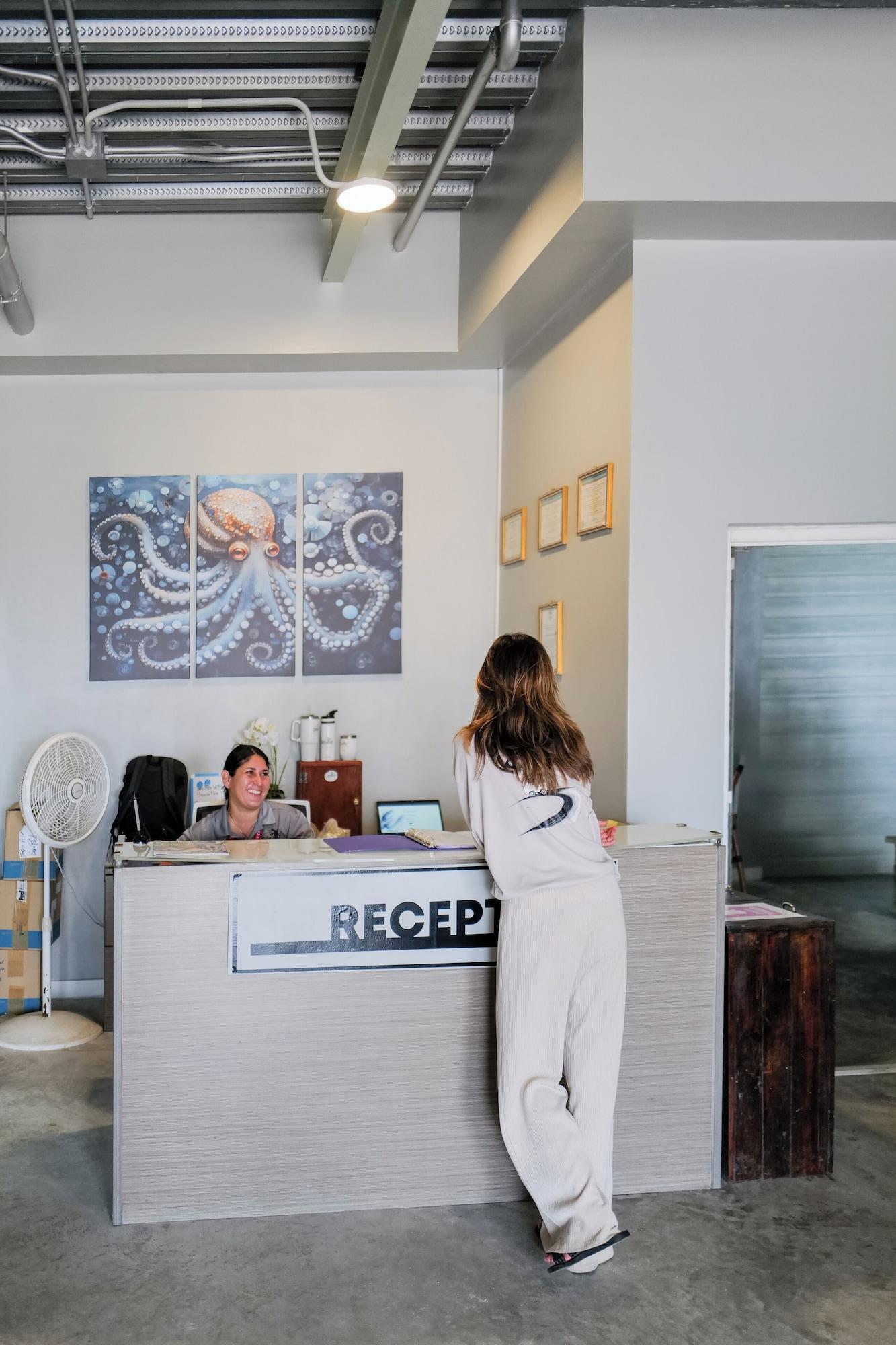 Vista Lobby Sandbar Beachfront Hotel & Hostel