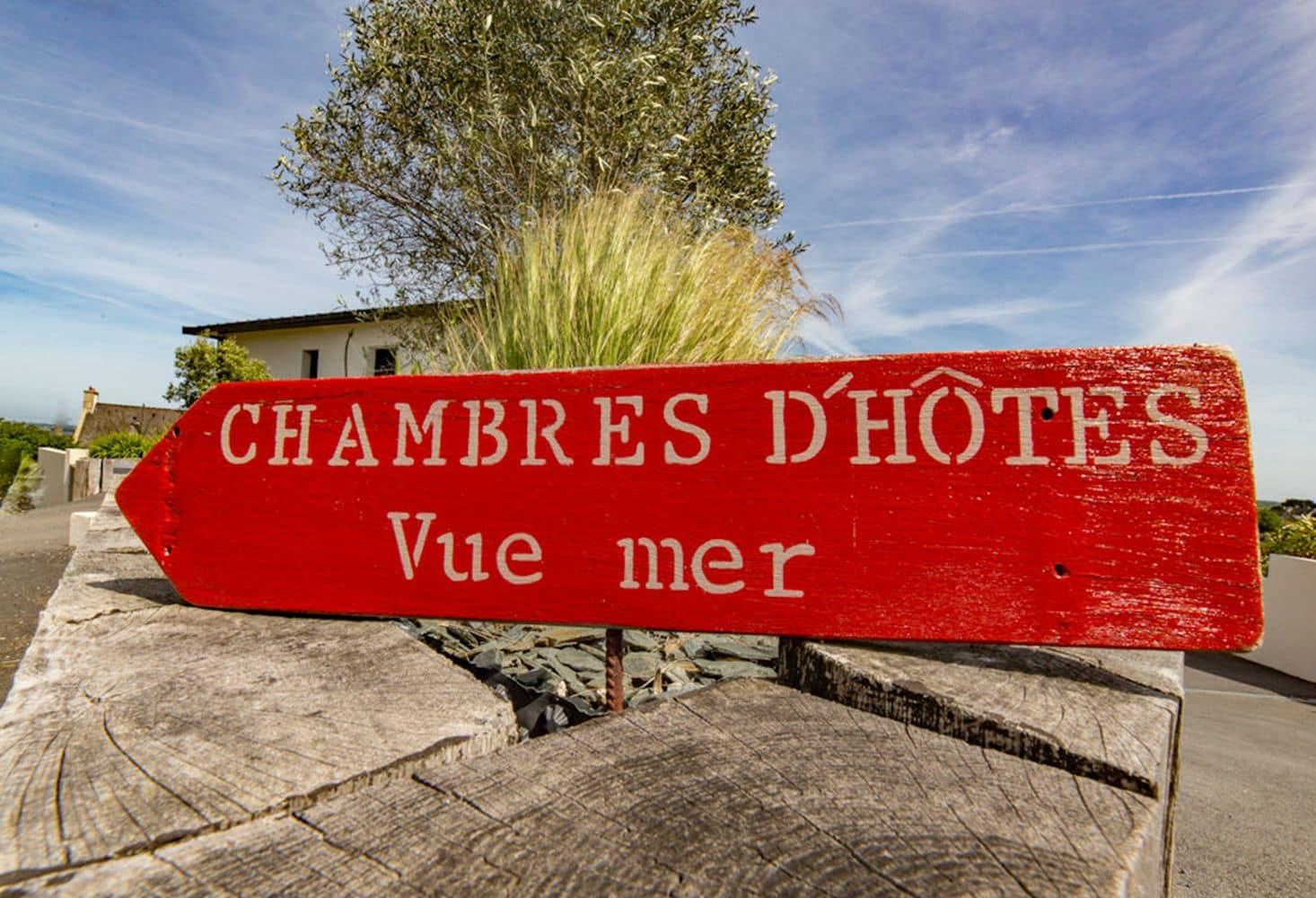 Vista Exterior Chambres d'hôtes Vue Mer