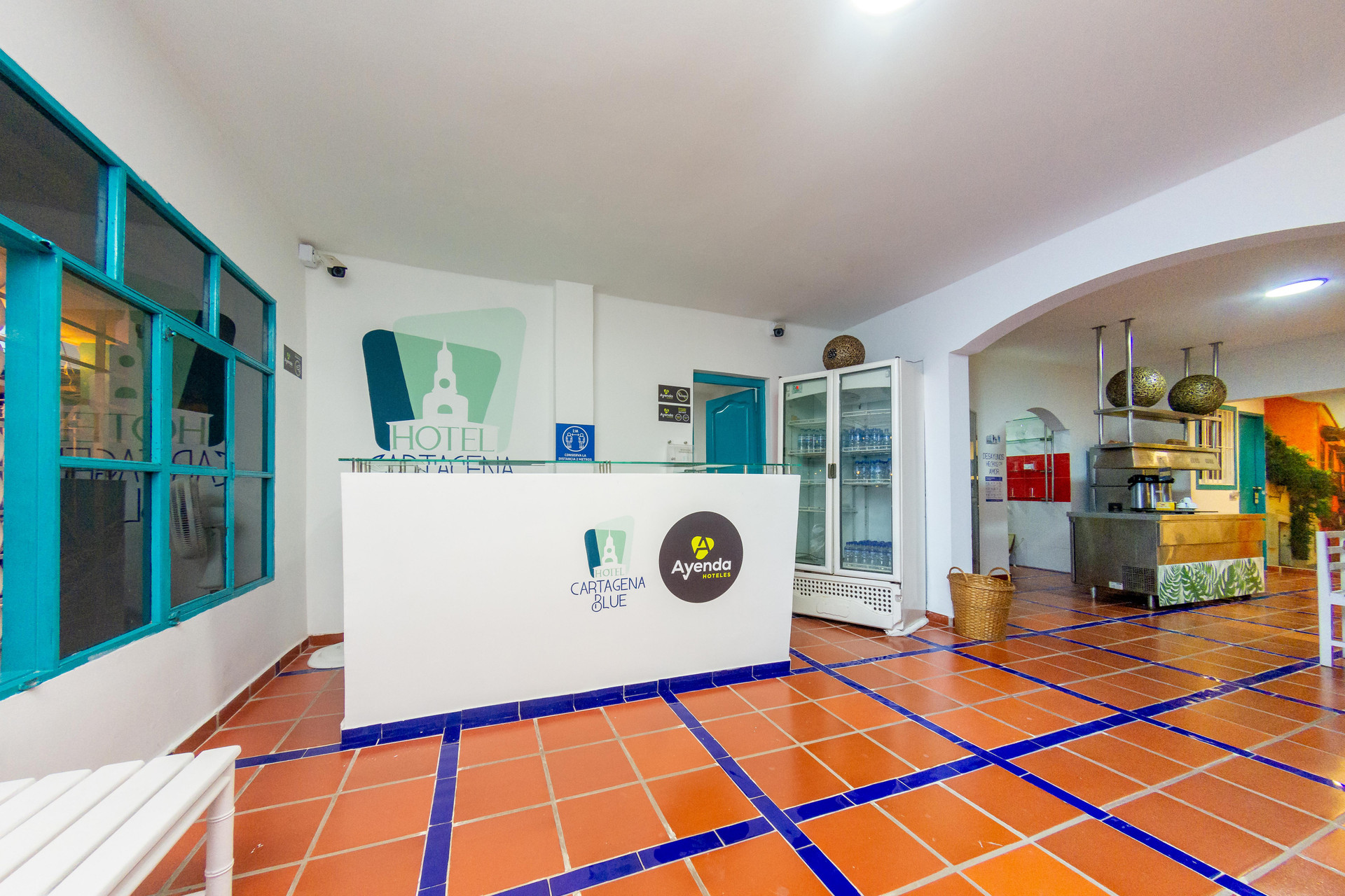 Vista Lobby Hotel Ayenda Cartagena Blue 1804