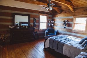 Alquiler Vacacional - Fully furnished log cabin, family and pet friendly.