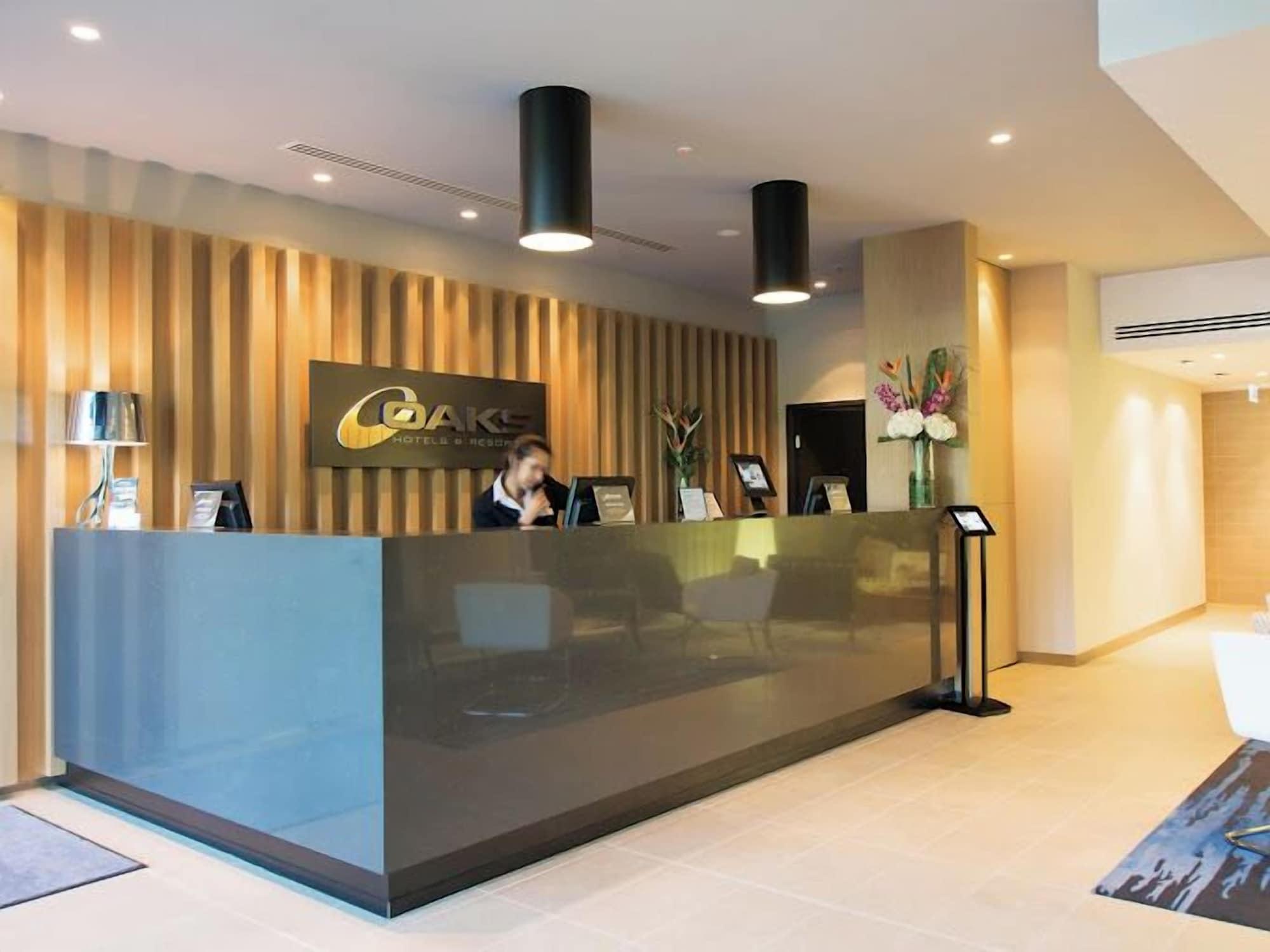 Vista Lobby Oaks Melbourne on William Suites