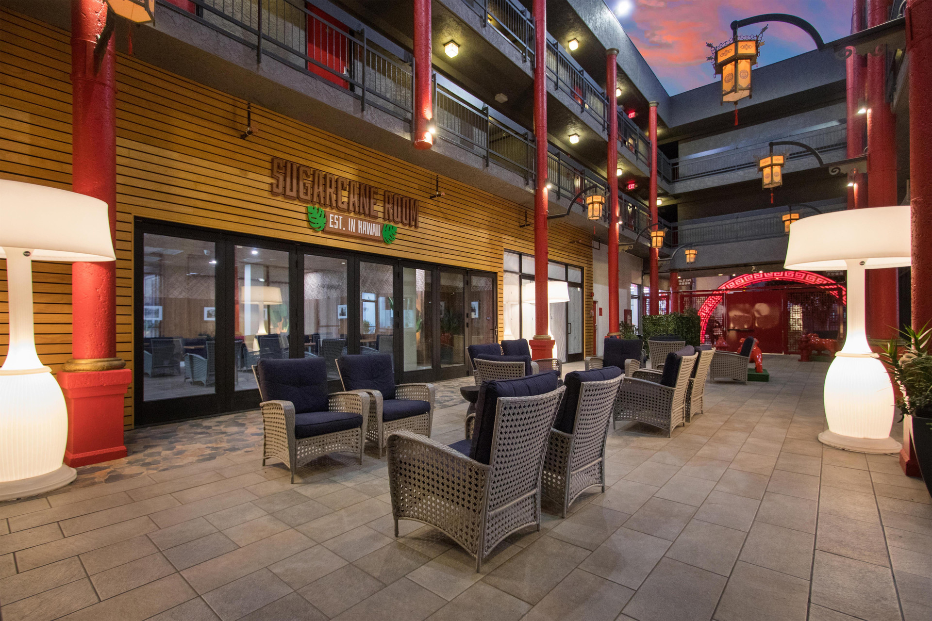 Vista Exterior Aiden Los Angeles Downtown Dragon Gate Inn