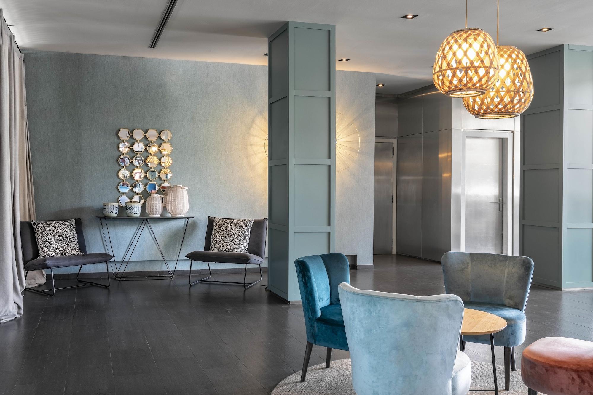 Vista Lobby Hotel Vincci Maritimo