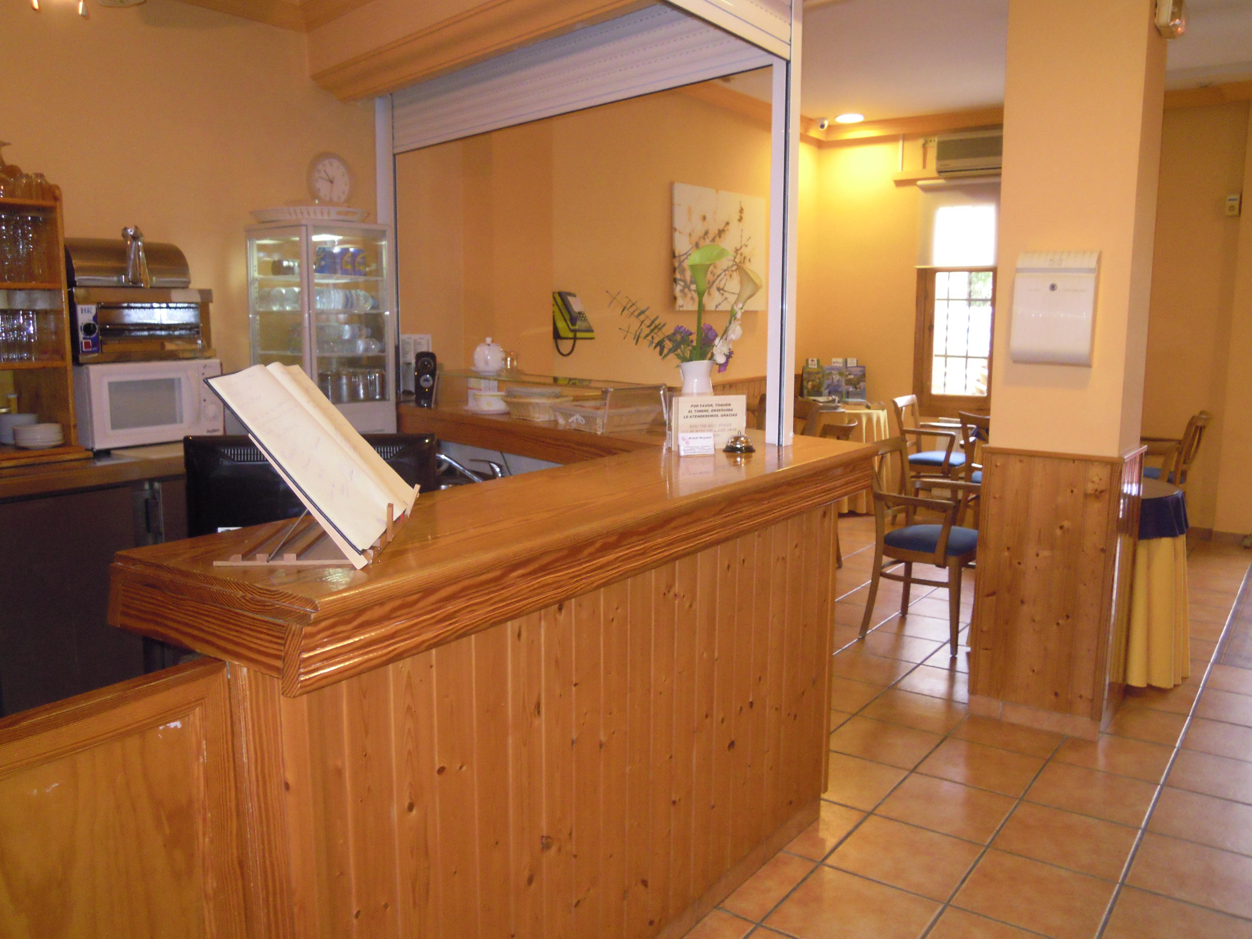 Vista Lobby Hostal Moscatel