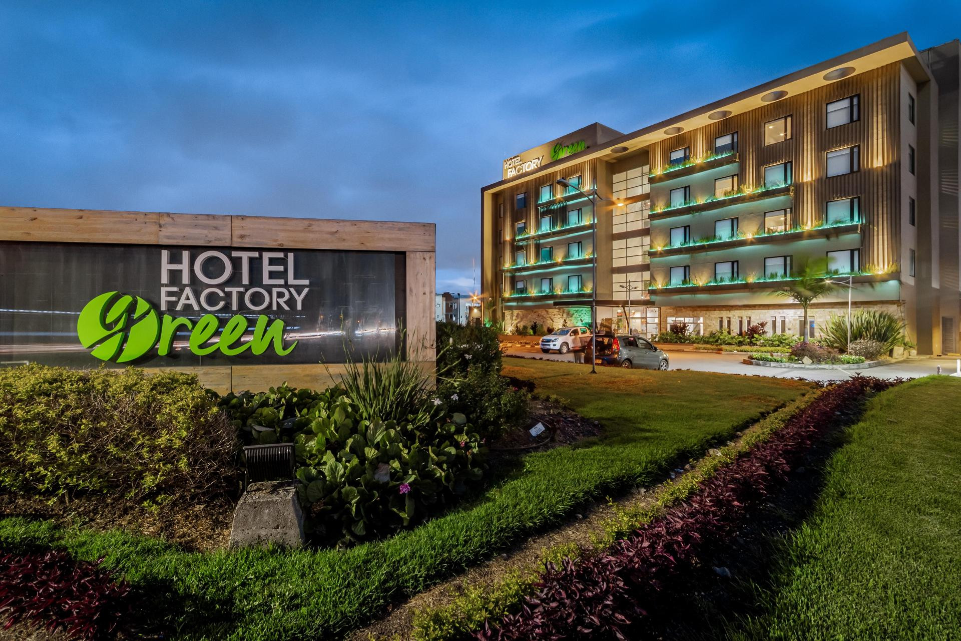 Vista Exterior Hotel Factory Green