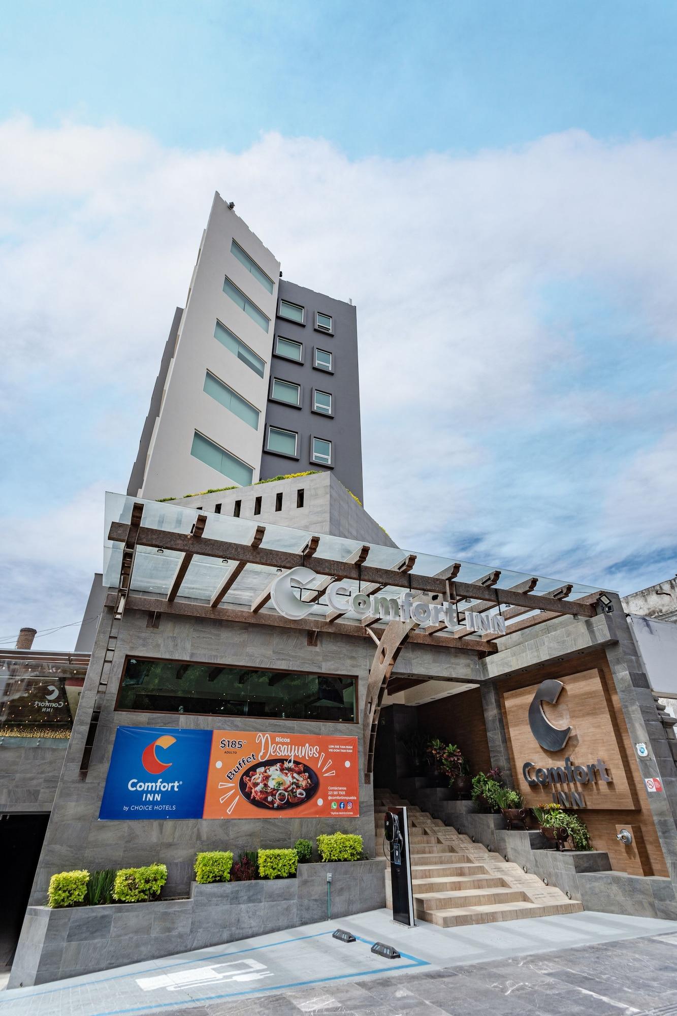 Vista Exterior Comfort Inn Puebla Centro Histórico
