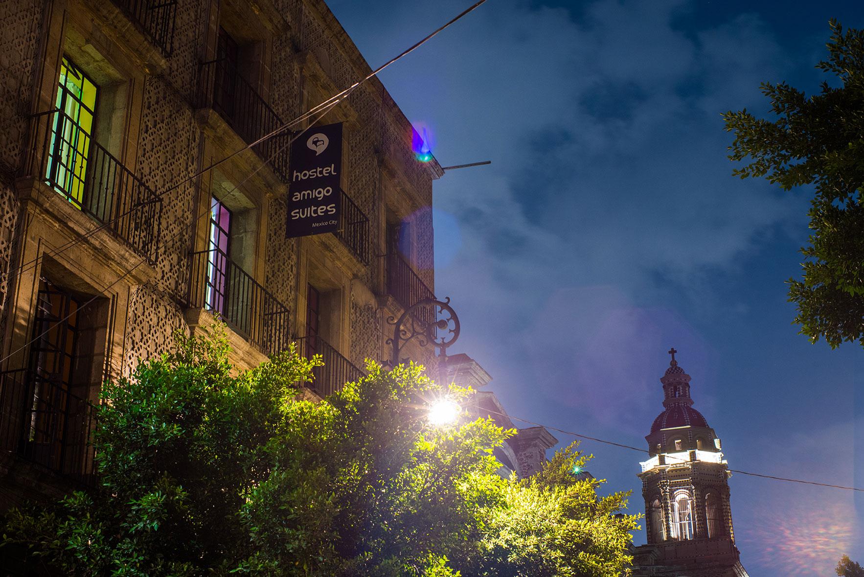 Vista Exterior Hotel Amigo Suites