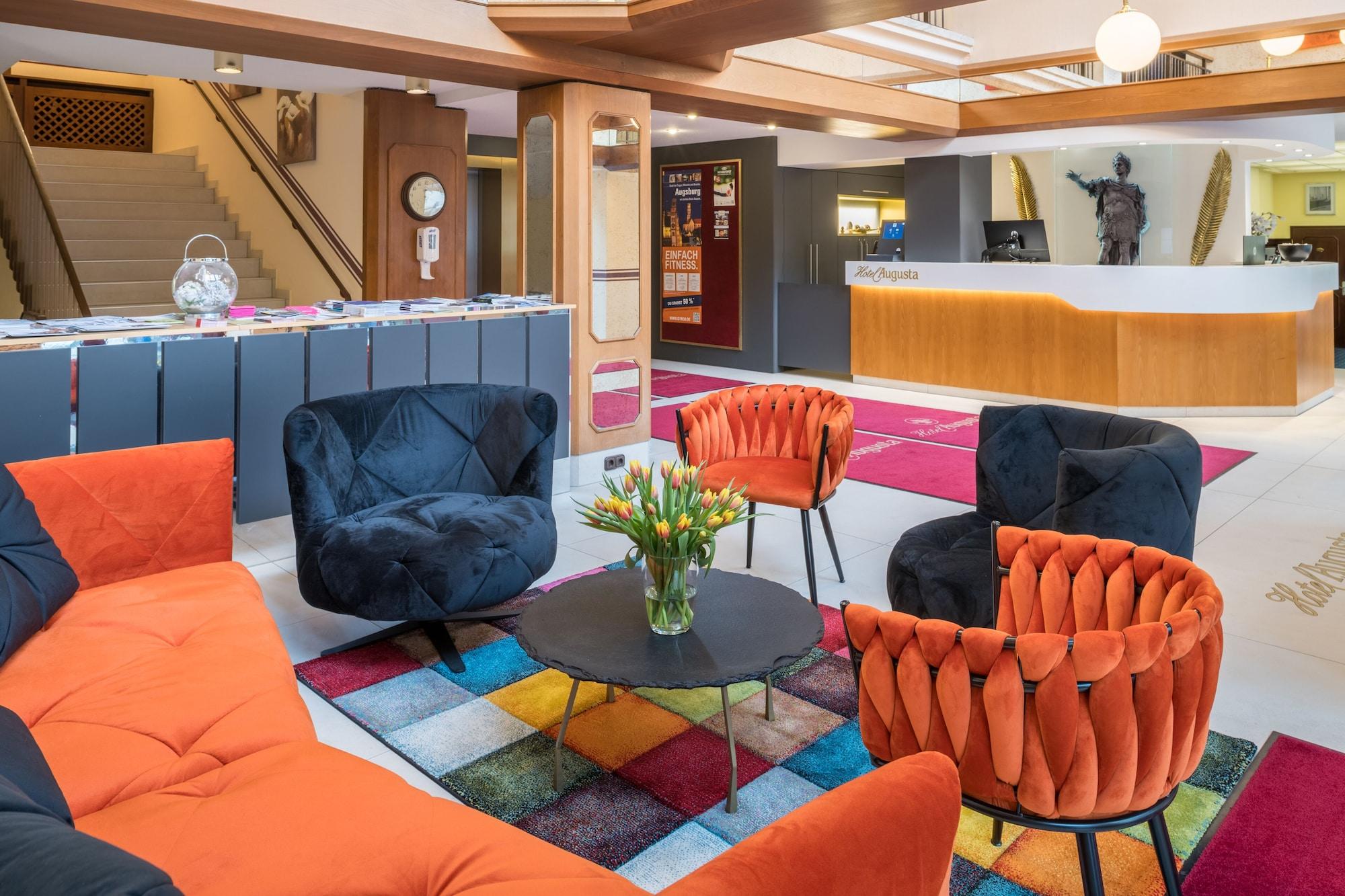 Vista Lobby Best Western Hotel Augusta