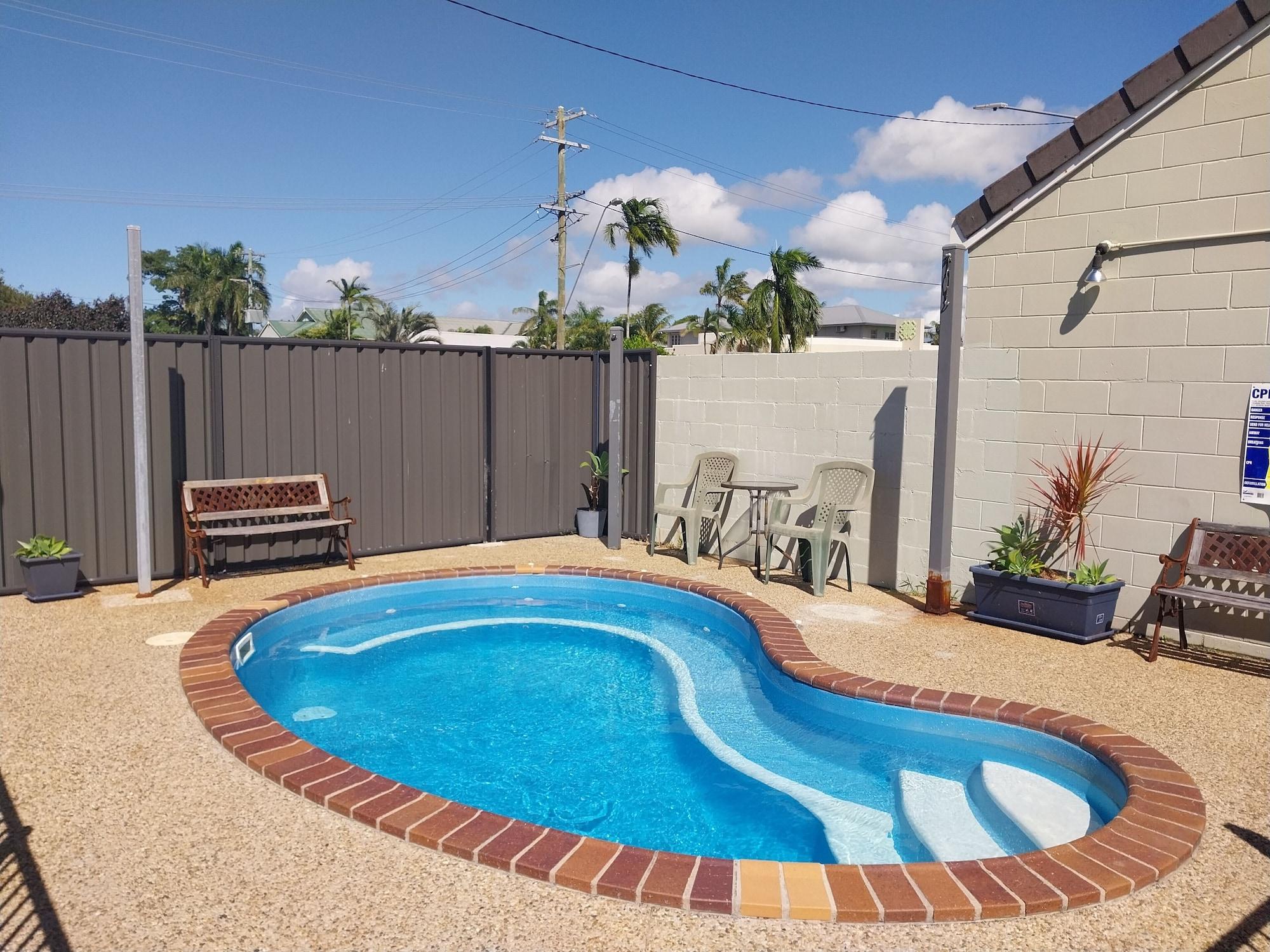 Vista Piscina Tropic Coast Motel